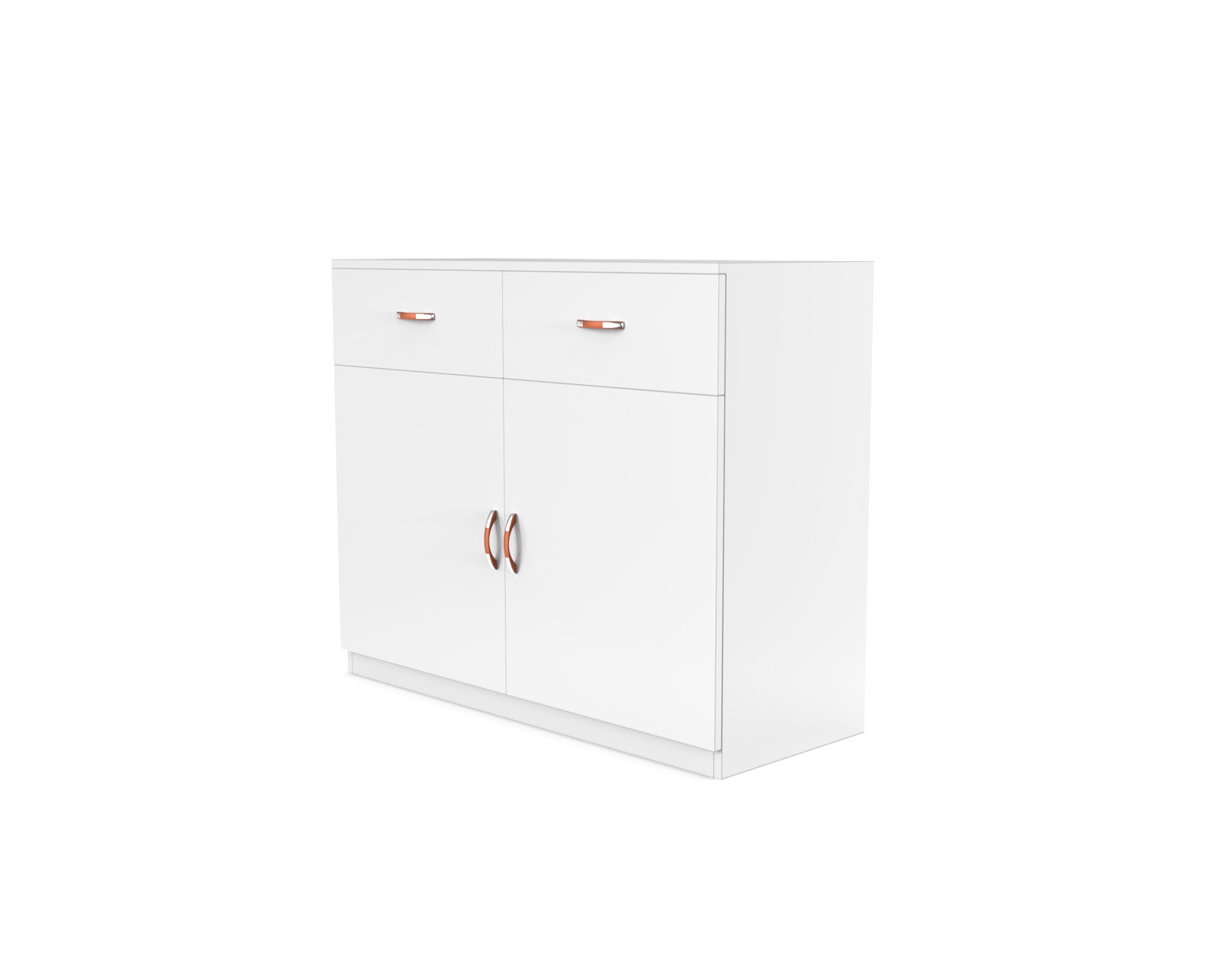 Luna Storage Cabinet - Frosty white - Neehv Home