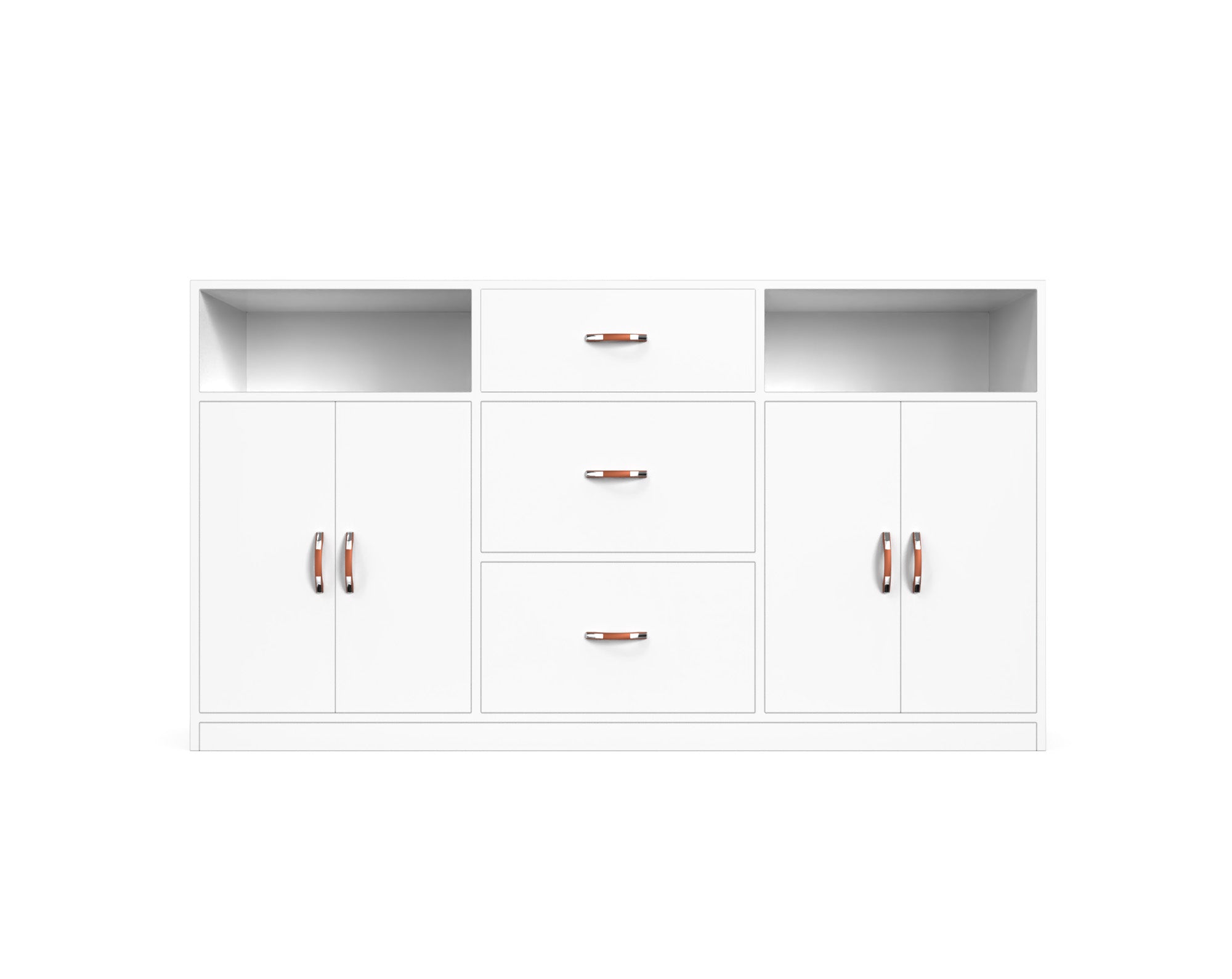 Astoria Sideboard Cabinet with Drawers - Frosty white - Neehv Home