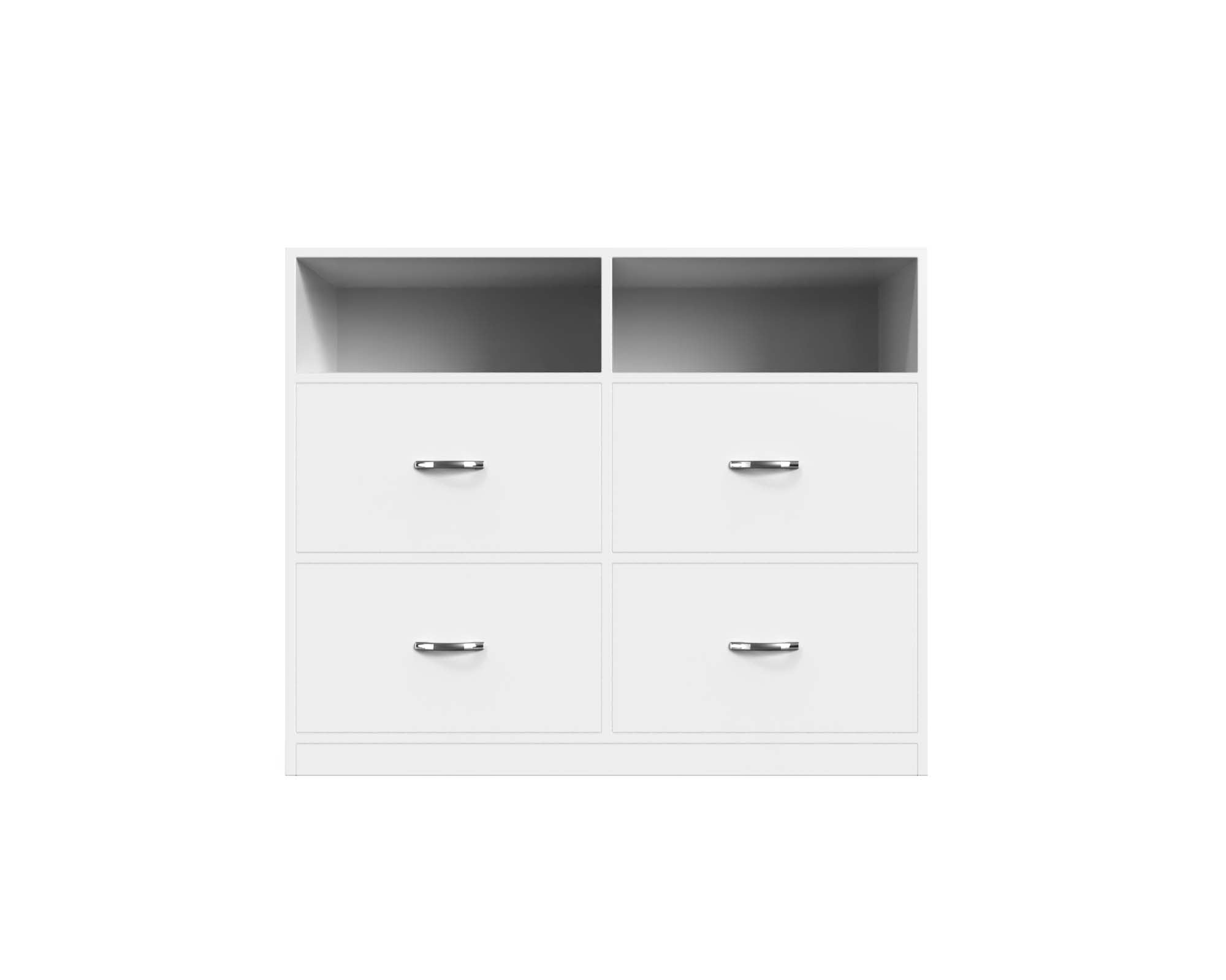 Quinn Multipurpose Storage Cabinet - Frosty white - Neehv Home