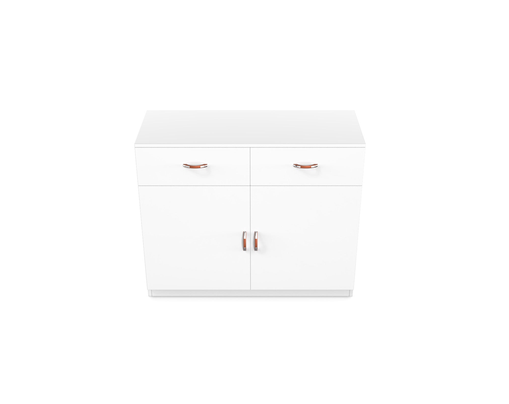 Luna Storage Cabinet - Frosty white - Neehv Home