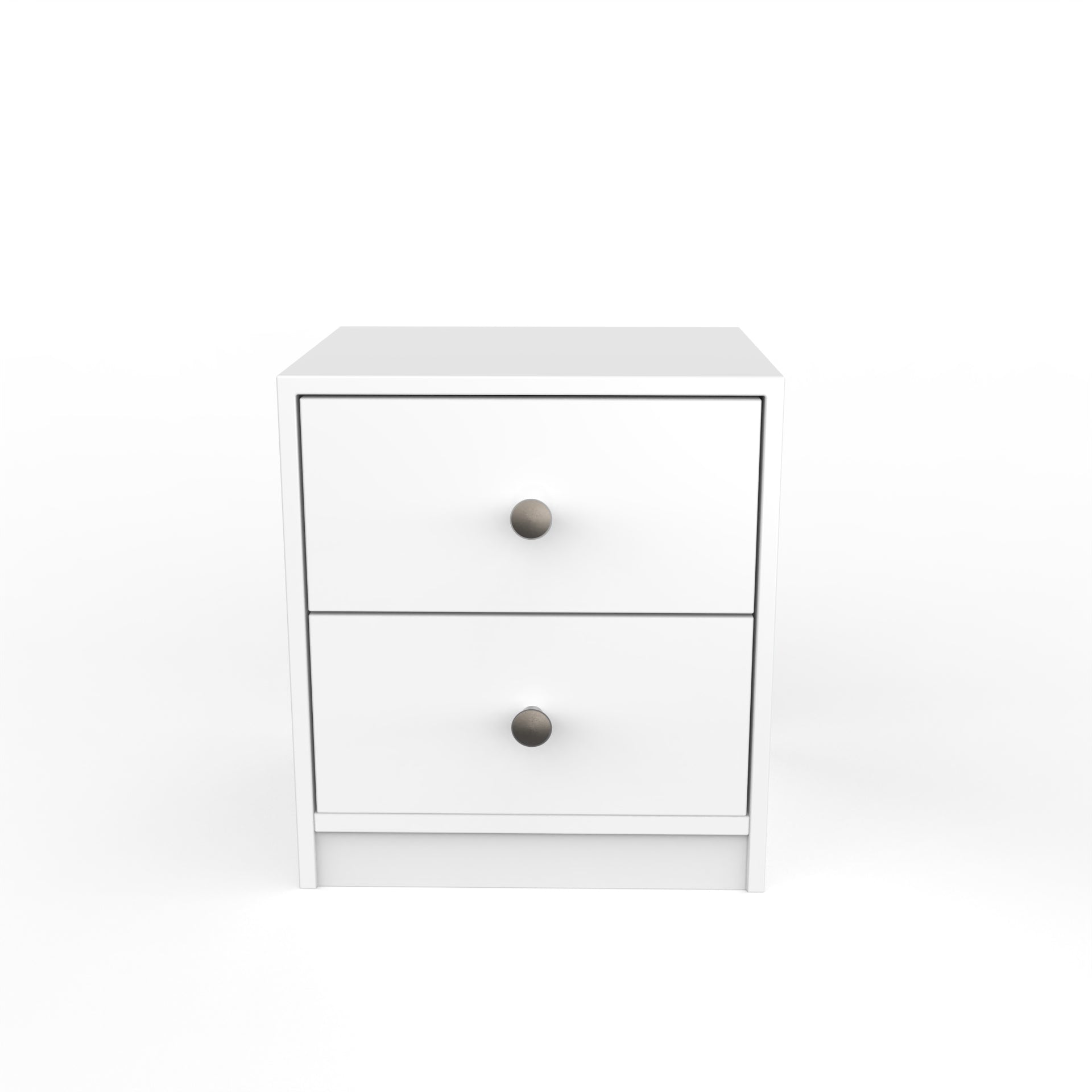 Liam Bedside Table - Frosty White - Neehv Home