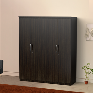 Oasis 4 Door Wardrobe - Wenge | Neehv Home