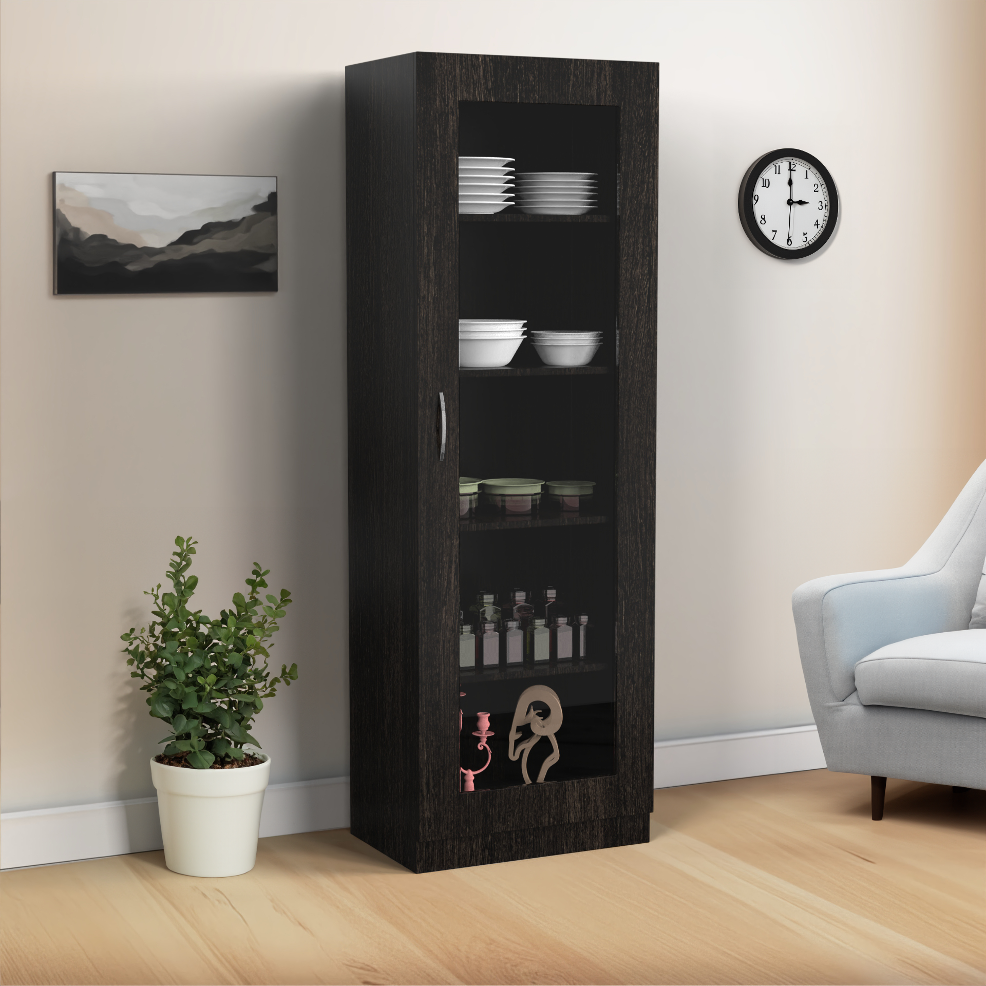 Rose Crockery Unit - Wenge - Neehv Home