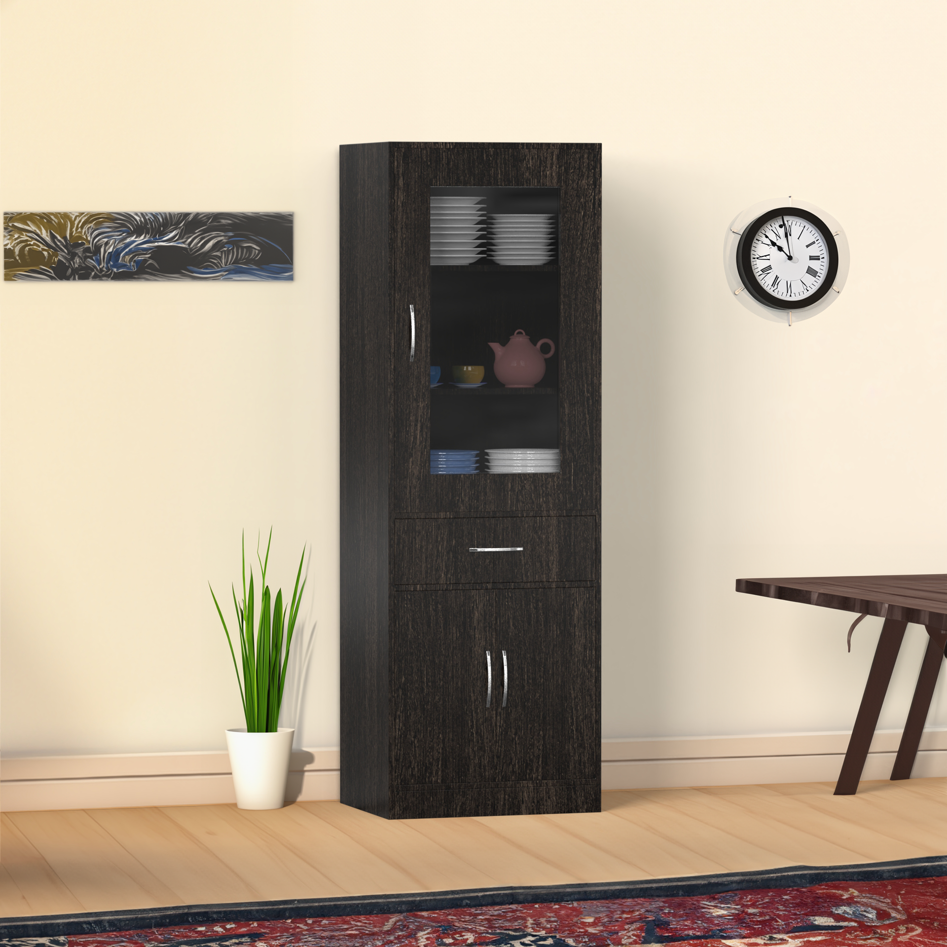 Finn Crockery Unit - Wenge - Neehv Home