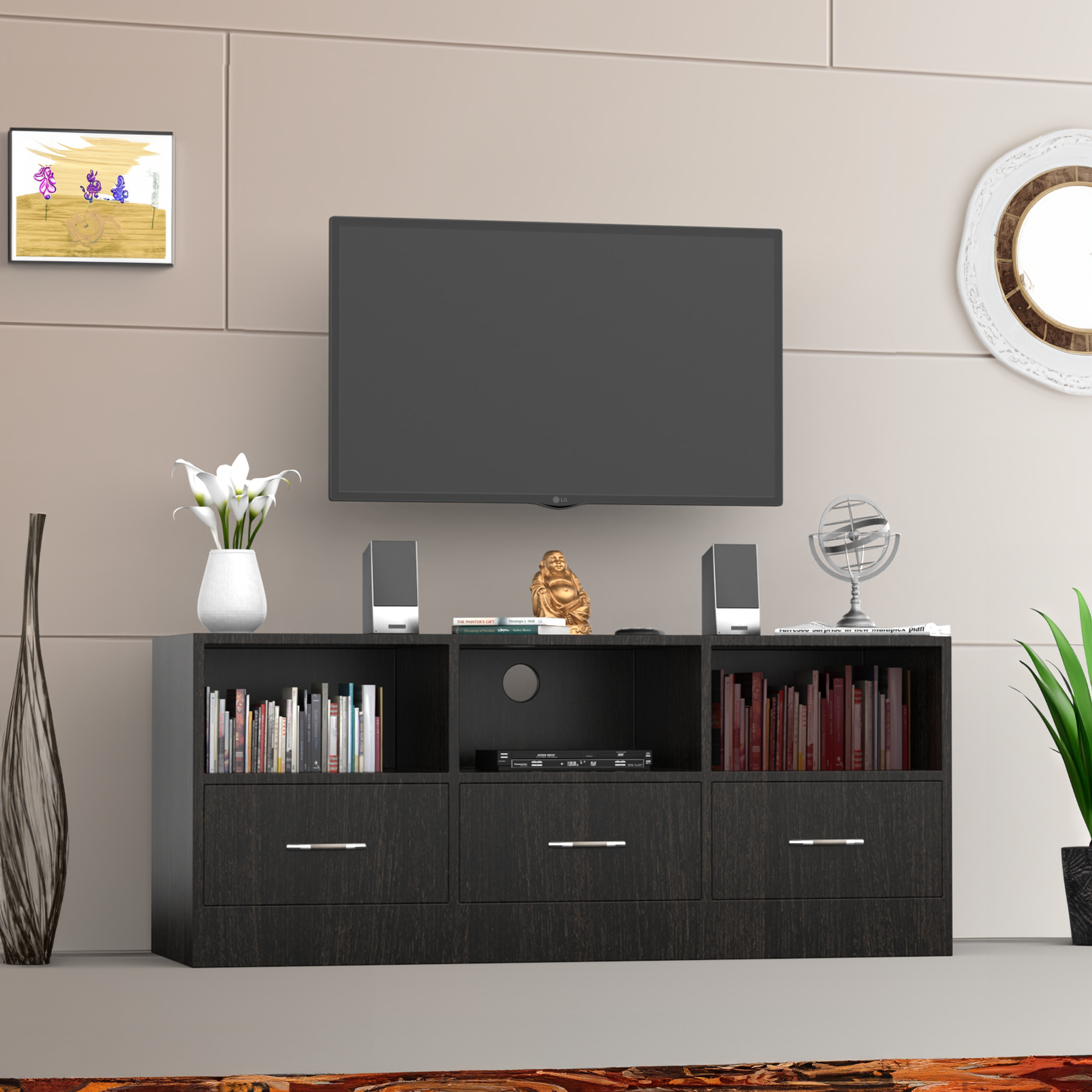 Radiance TV Unit - Wenge - Neehv Home