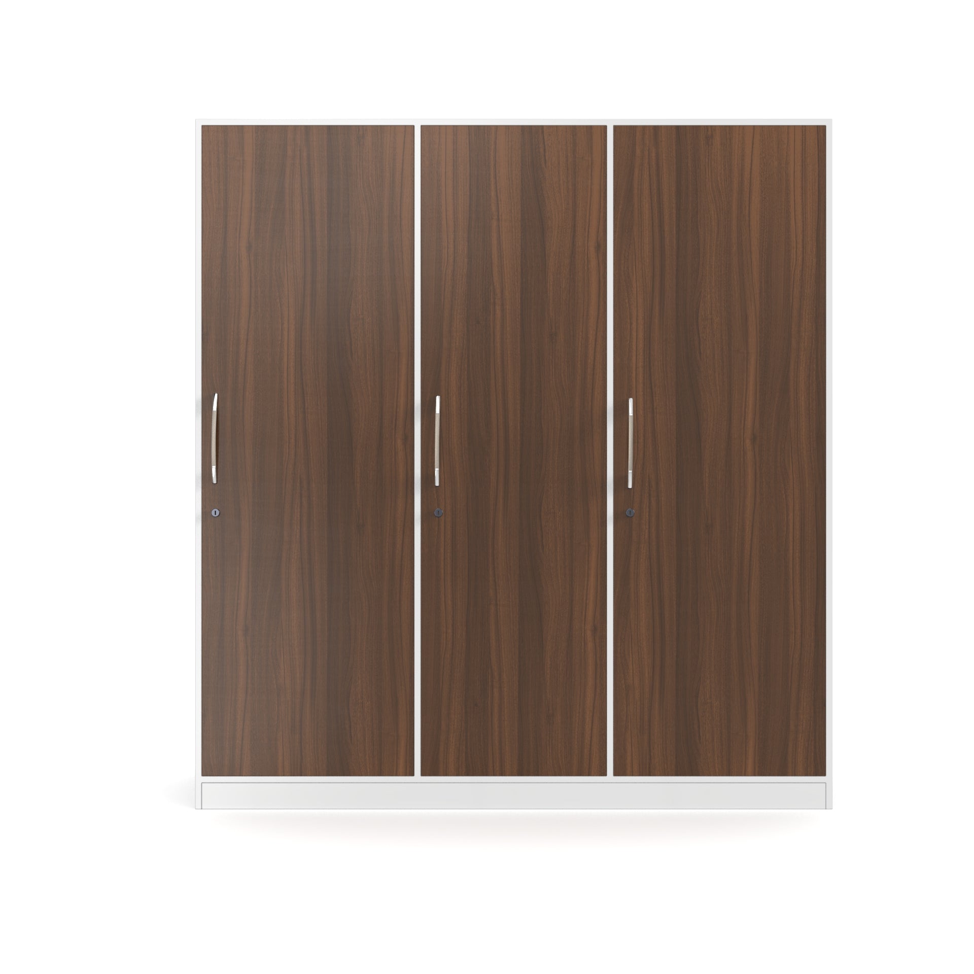 Malibu Wardrobe - Classic Walnut and Frosty white - Neehv Home