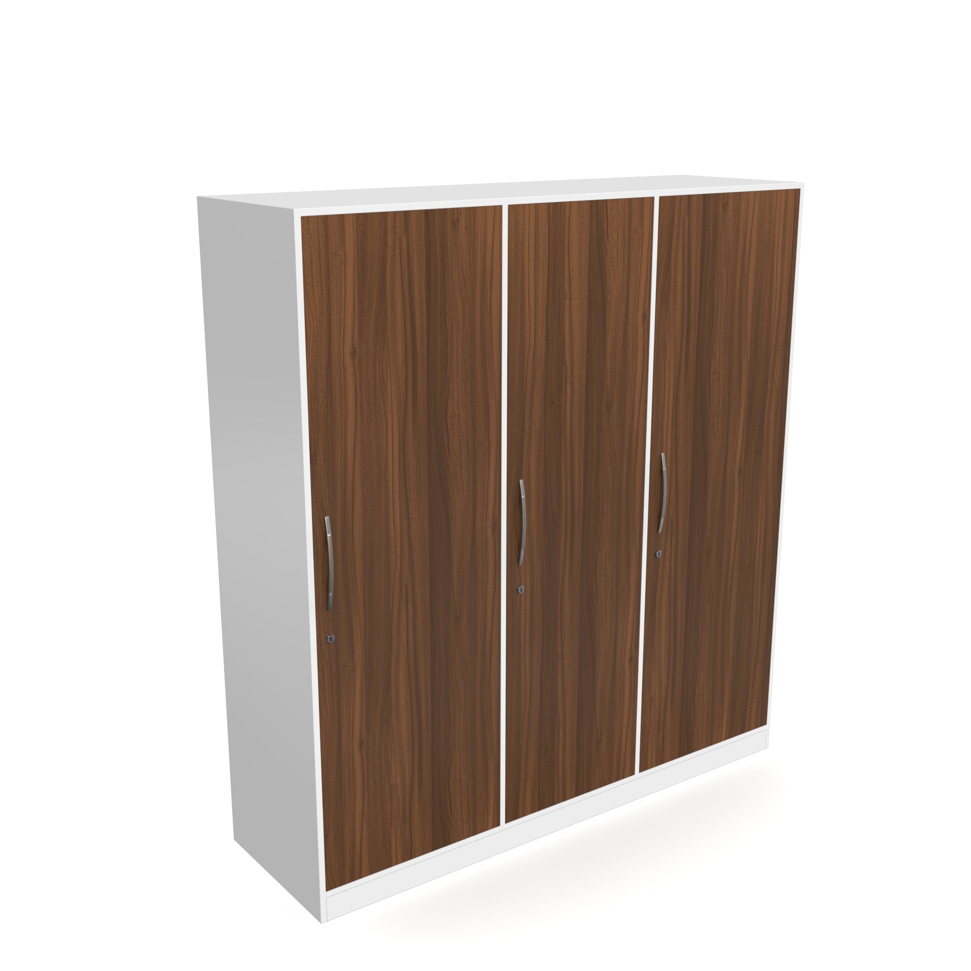 Malibu Wardrobe - Classic Walnut and Frosty white - Neehv Home