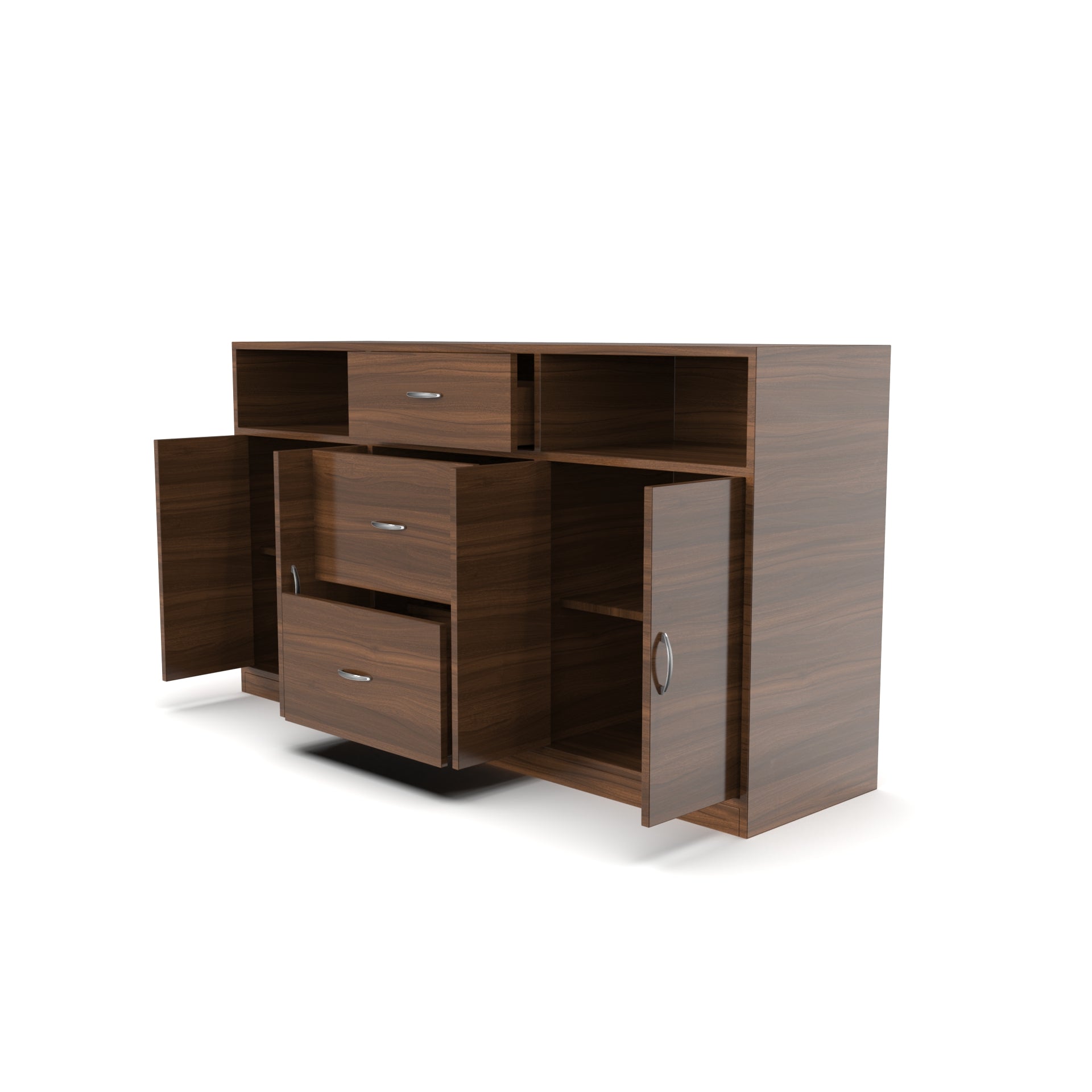 Parker Sideboard Cabinet - Classic Walnut - Neehv Home