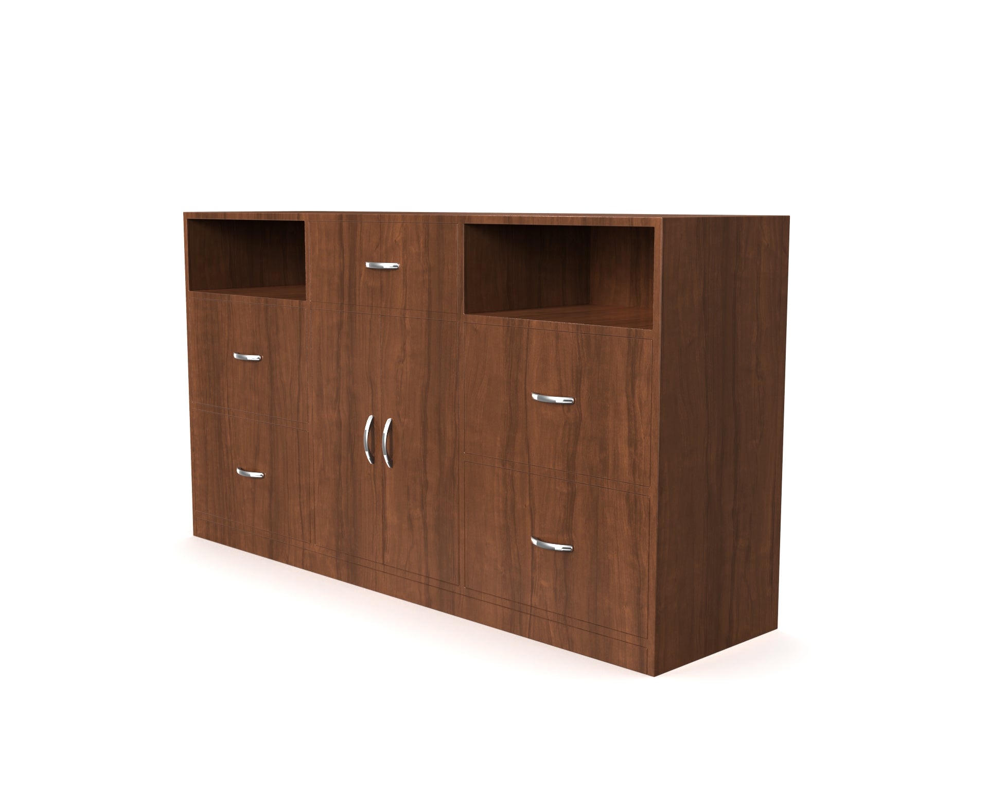 Morgan Sideboard Cabinet with Drawers - Brazilian walnut - Neehv Home