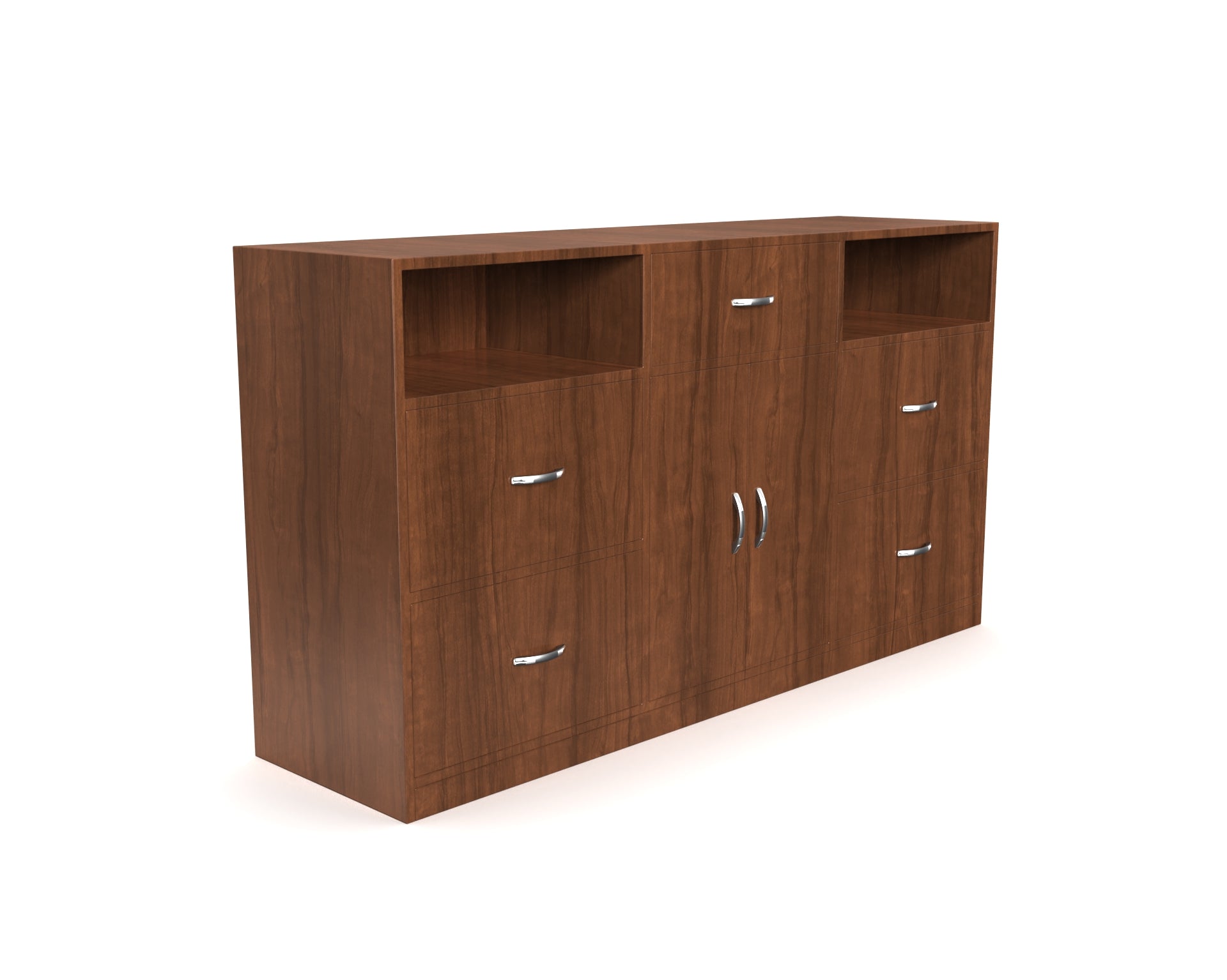 Morgan Sideboard Cabinet with Drawers - Brazilian walnut - Neehv Home