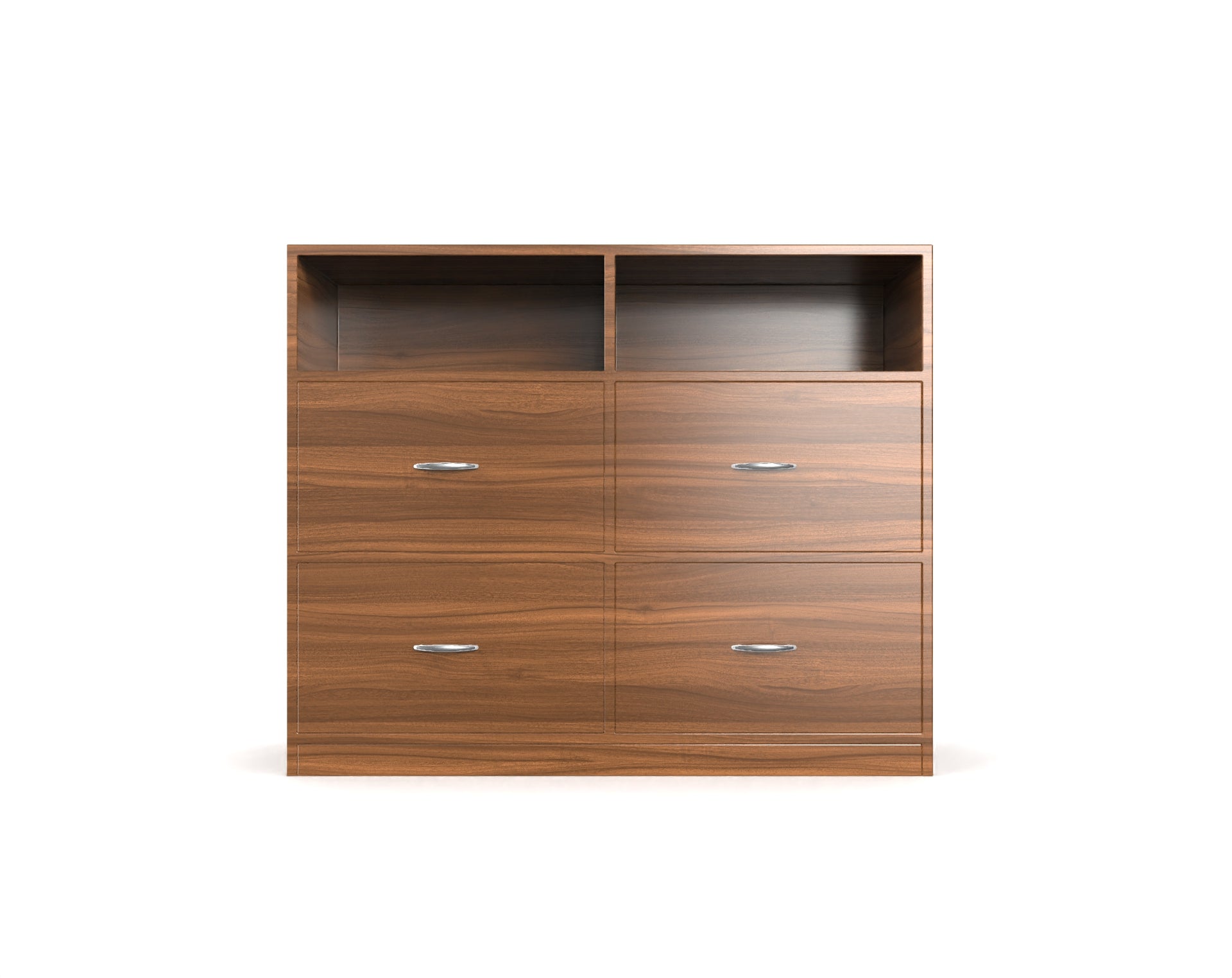 Quinn Multipurpose Storage Cabinet - Classic Walnut - Neehv Home