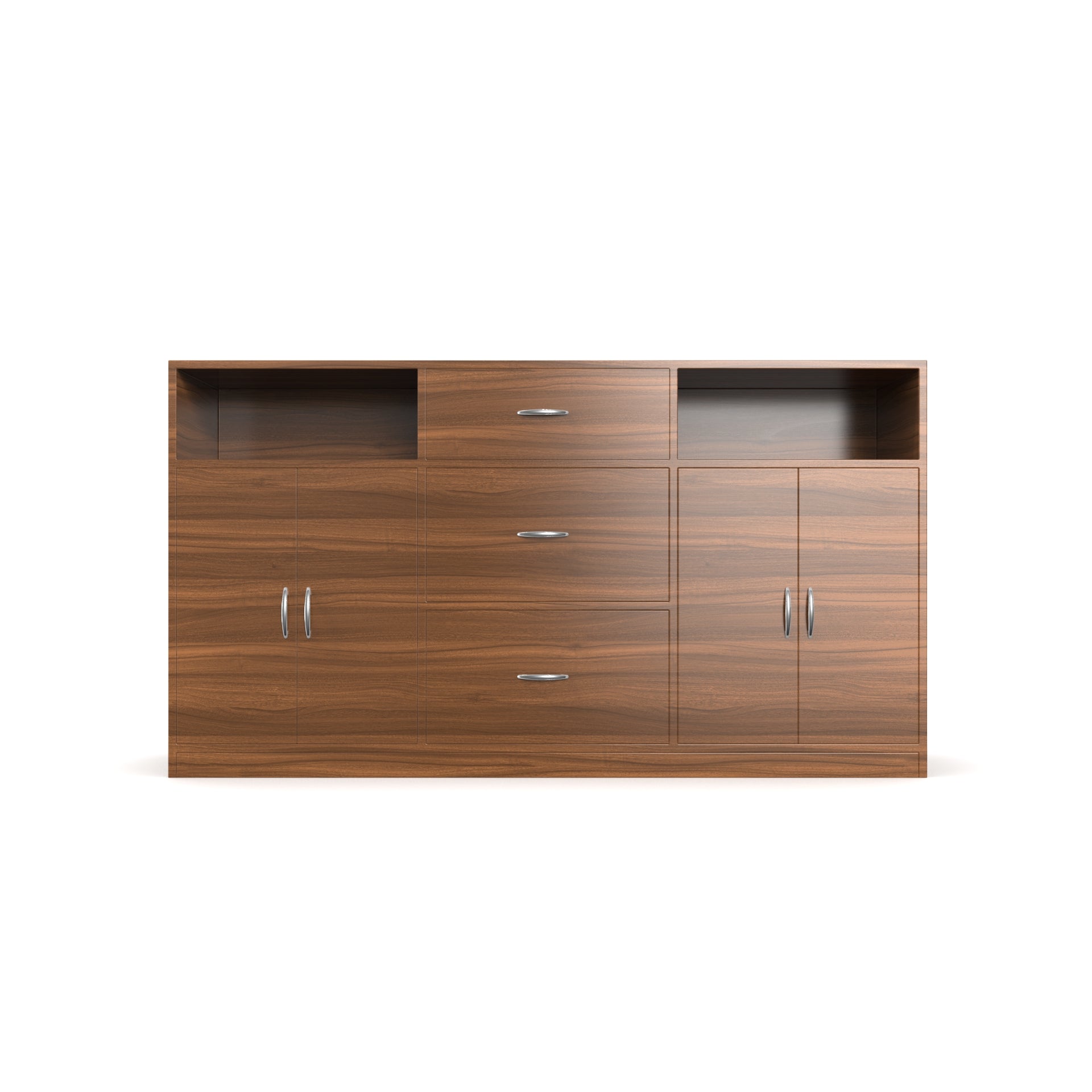 Astoria Sideboard Cabinet with Drawers - Classic Walnut - Neehv Home