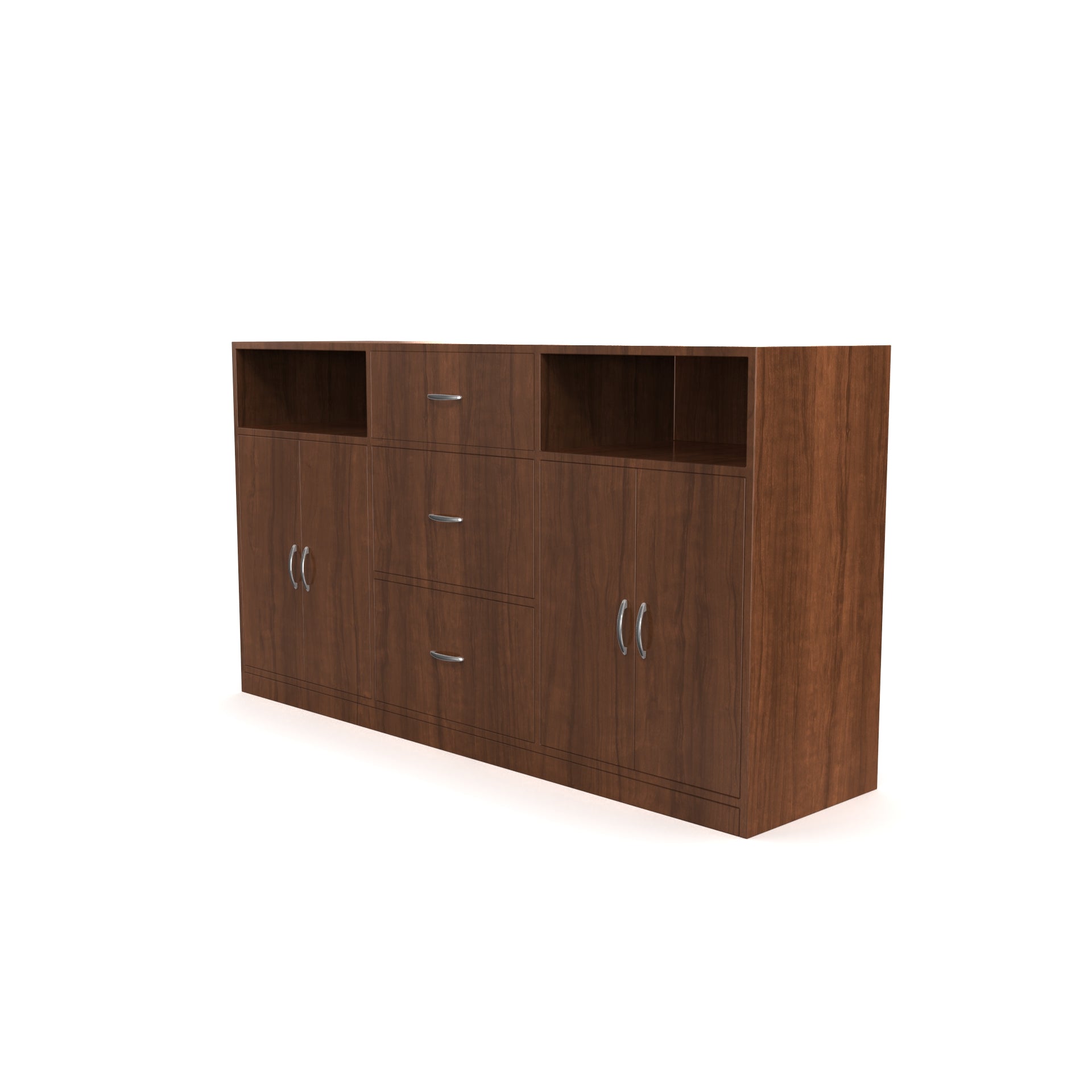 Astoria Sideboard Cabinet with Drawers - Brazilian walnut - Neehv Home