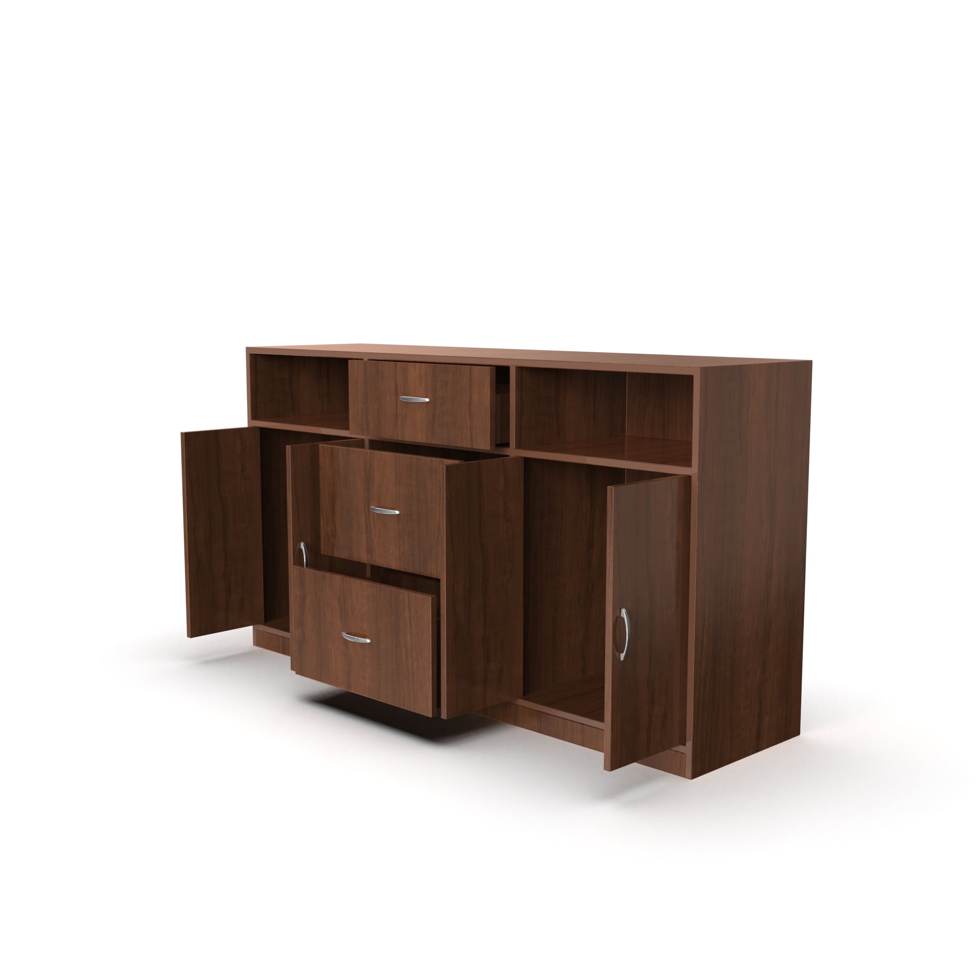 Astoria Sideboard Cabinet with Drawers - Brazilian walnut - Neehv Home