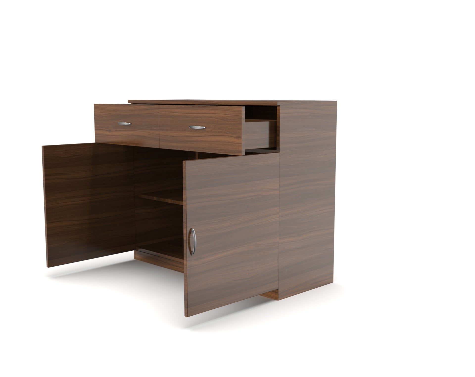 Pride Sideboard Cabinet - Classic Walnut - Neehv Home