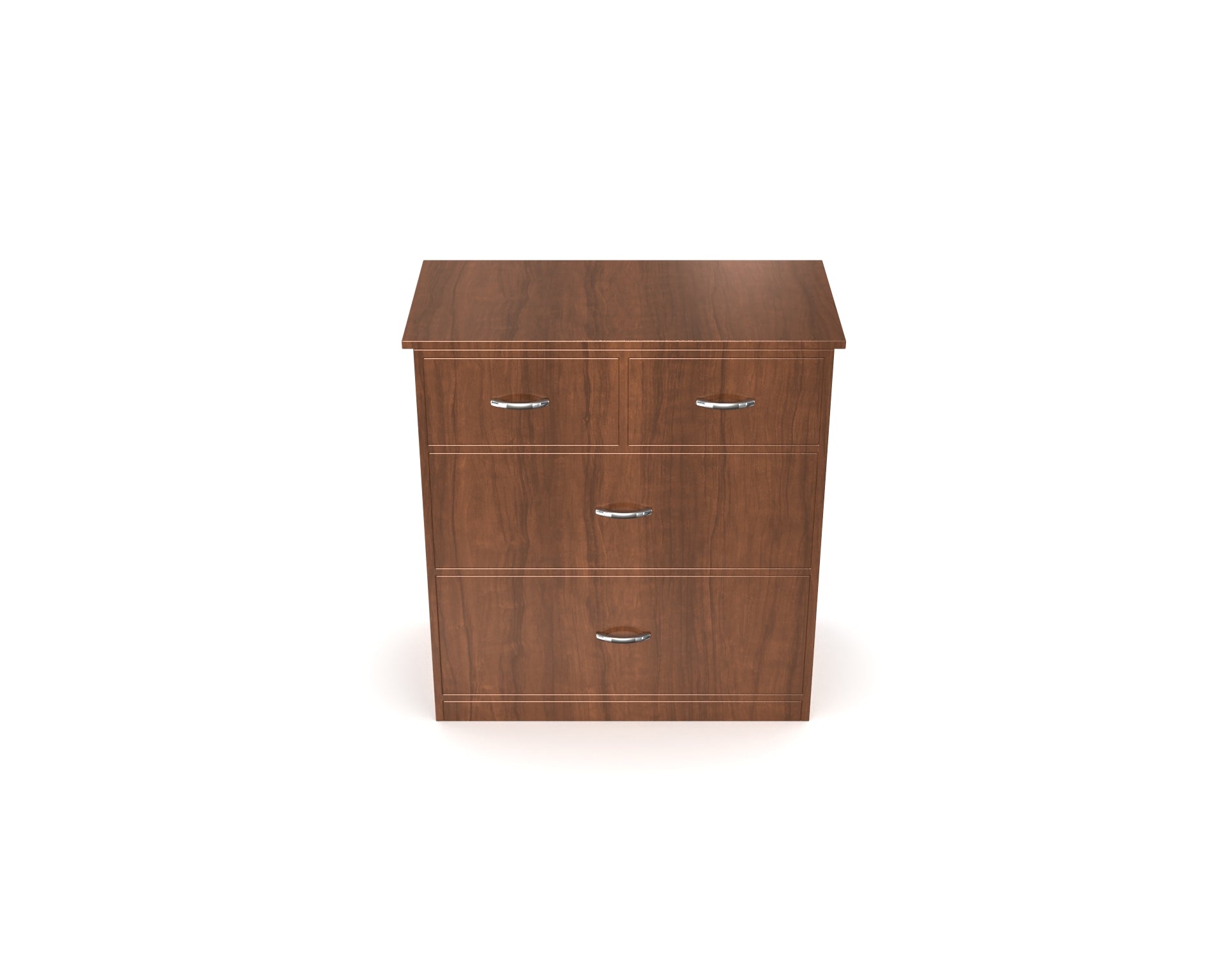 Dynasty Chest with 4 Drawers - (Brazillian walnut) - Neehv Home