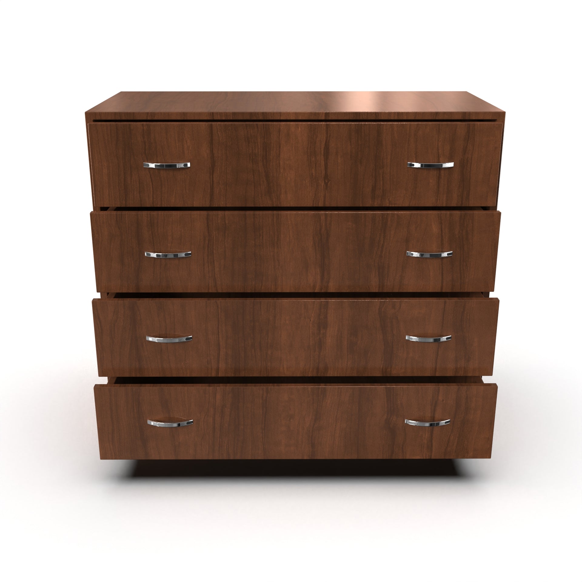 Bliss Chest with 4 Drawers (3') - Brazilian Walnut - Neehv Home