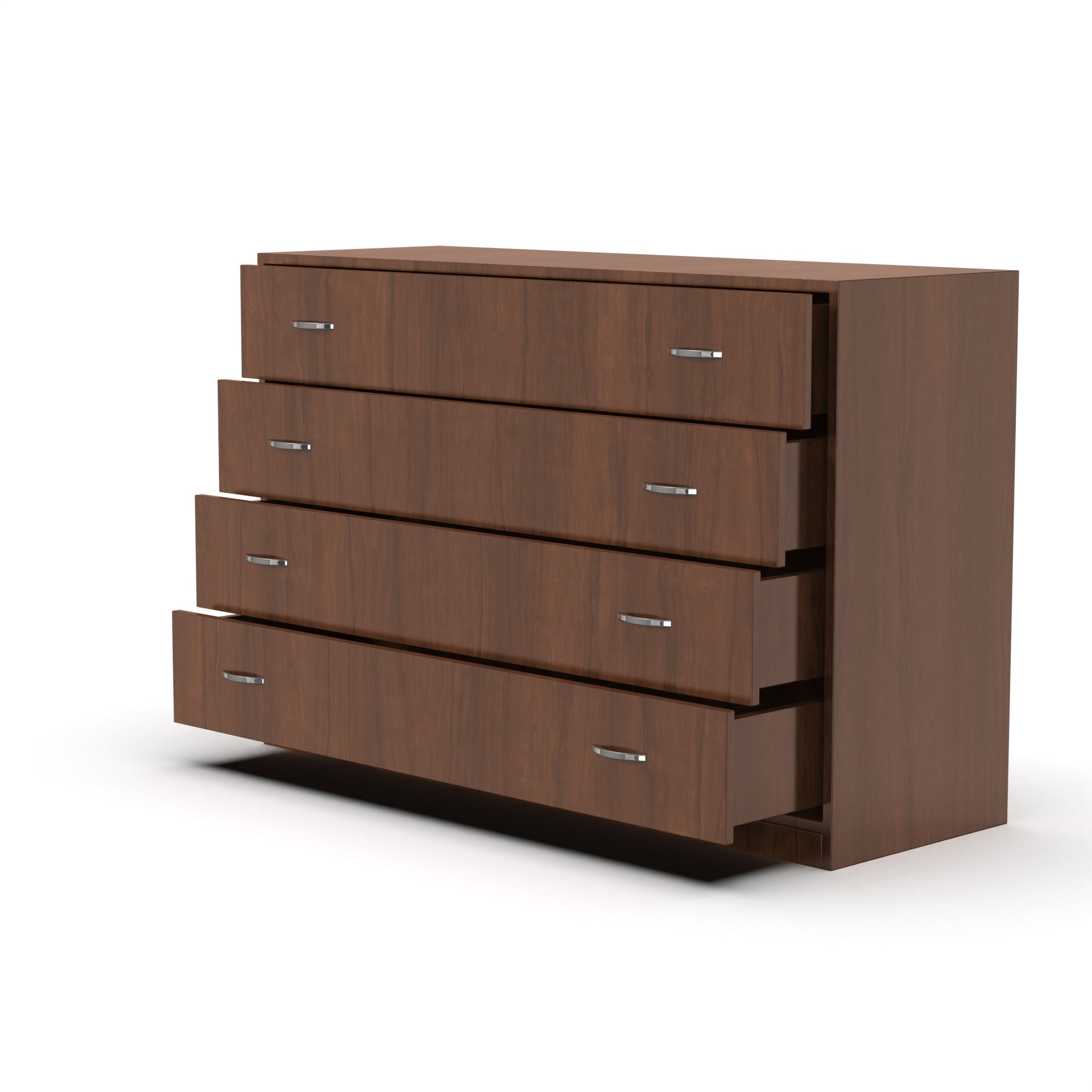 Bliss Chest with 4 Drawers (4') - Brazilian Walnut - Neehv Home