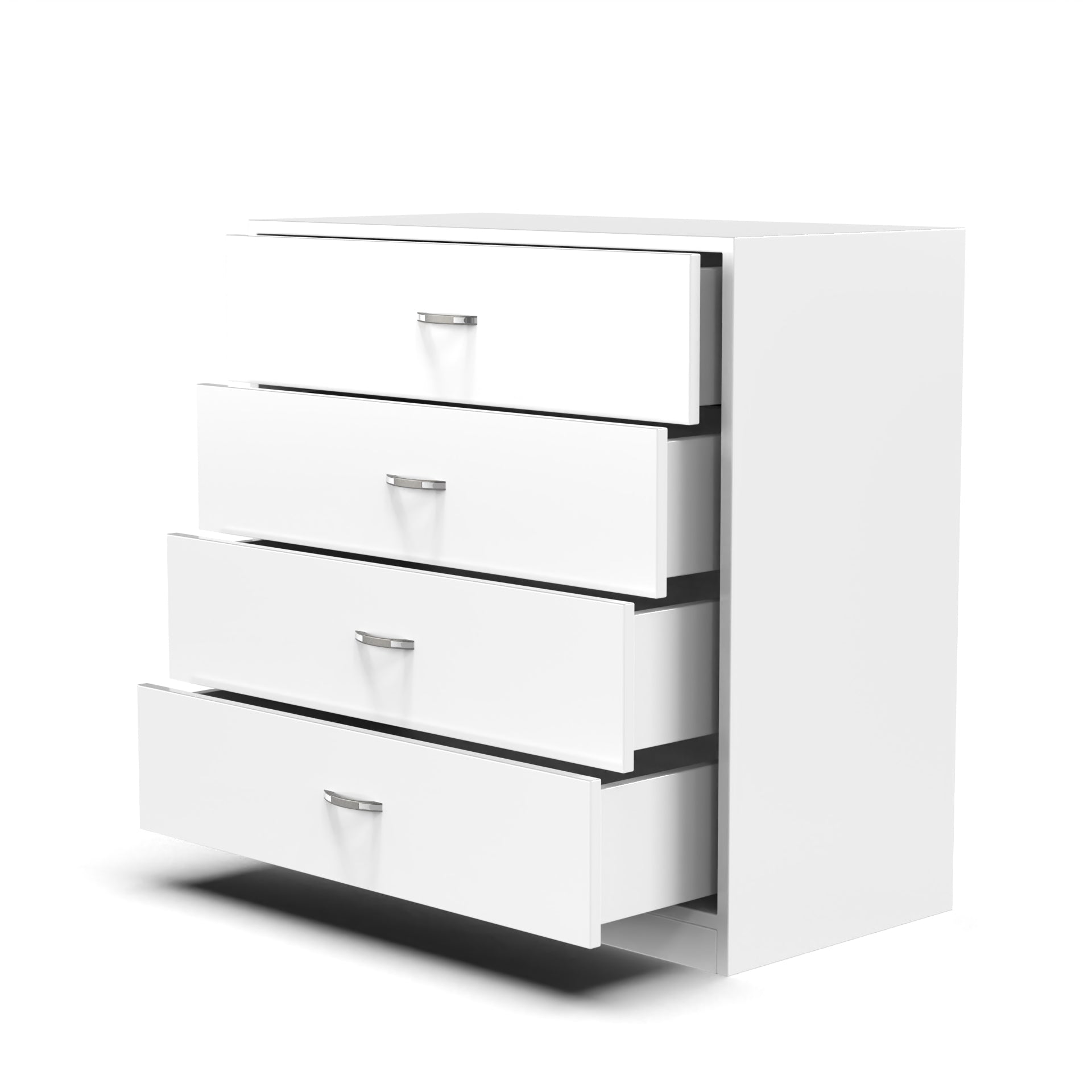 Bliss Chest with 4 Drawers (32") - Frosty White - Neehv Home