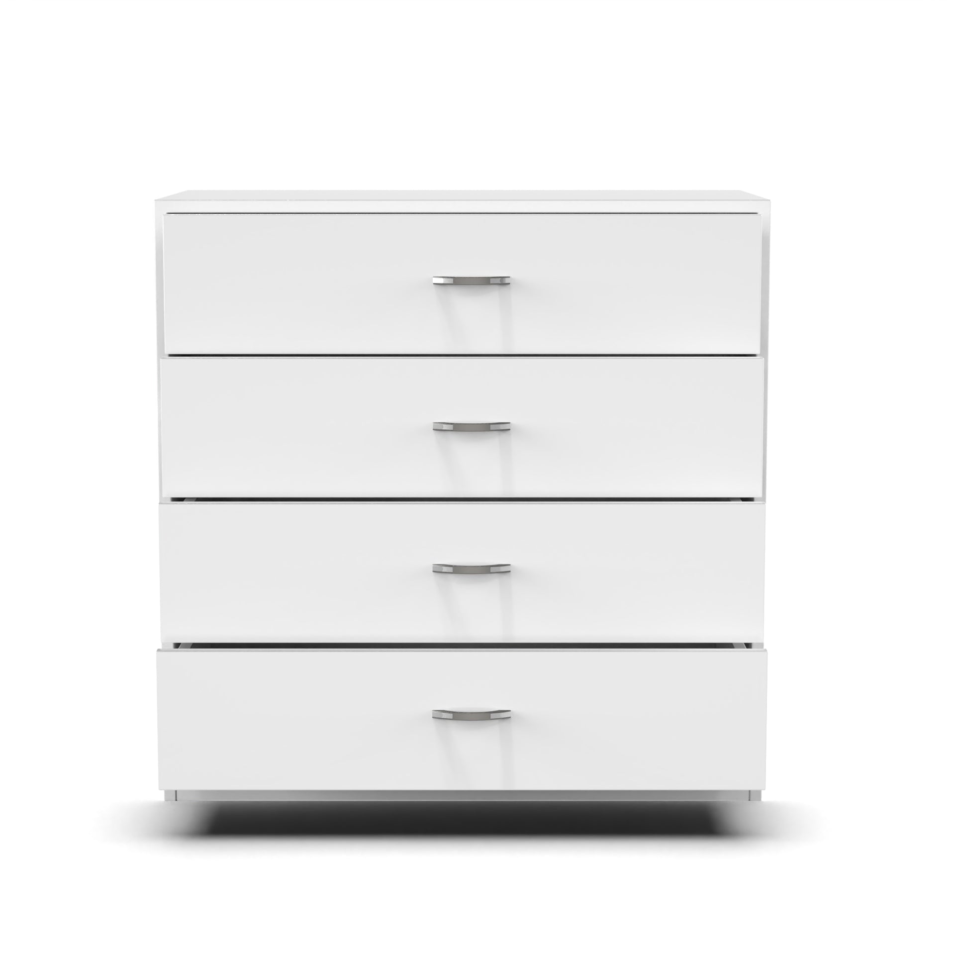 Bliss Chest with 4 Drawers (32") - Frosty White - Neehv Home