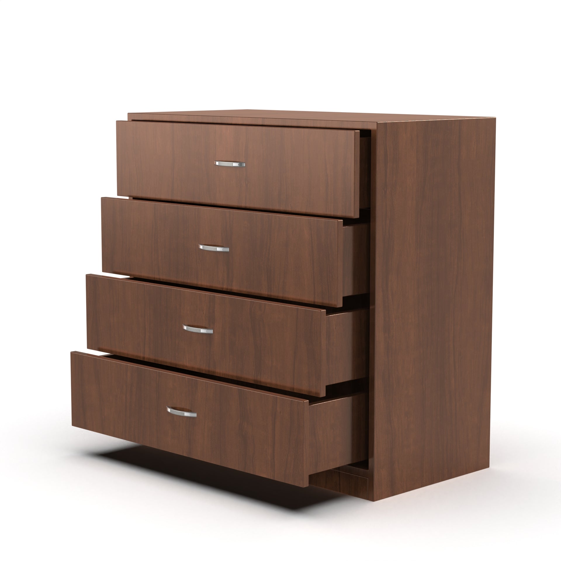 Bliss Chest with 4 Drawers (32") - Brazilian Walnut - Neehv Home