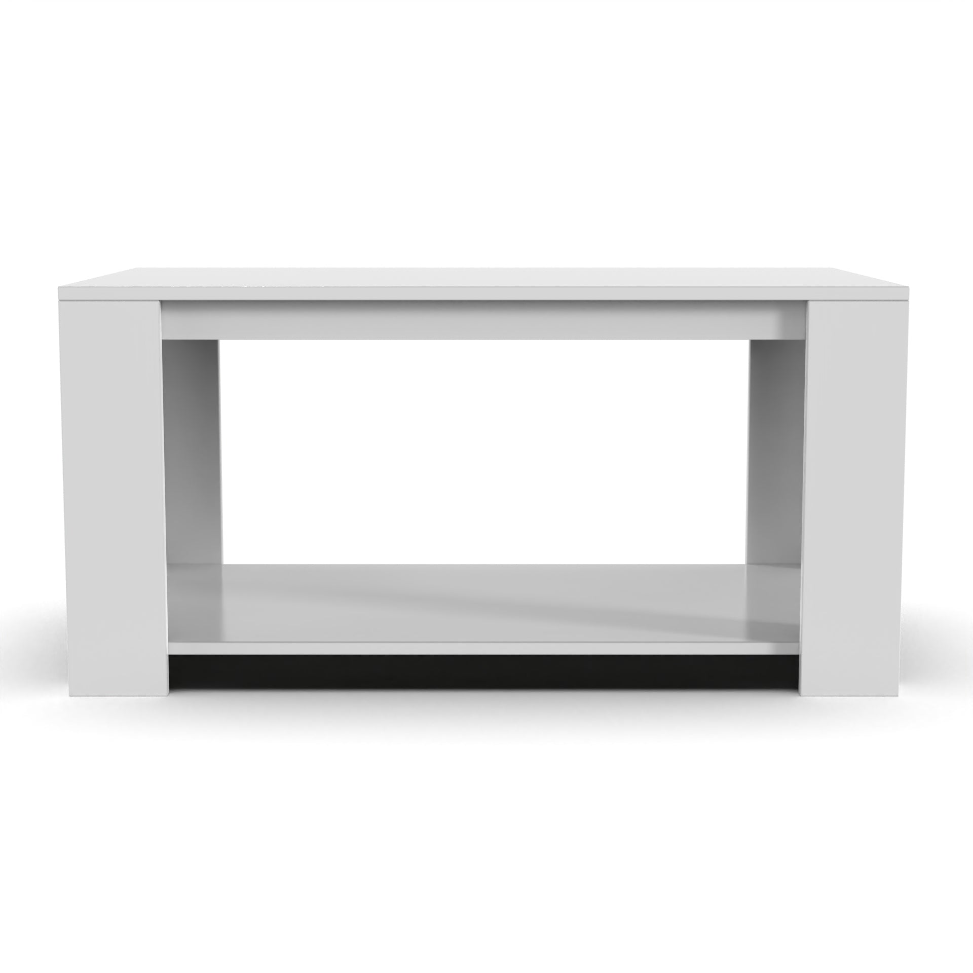 Jubilee Rectangular Center Table - Frosty White - Neehv Home