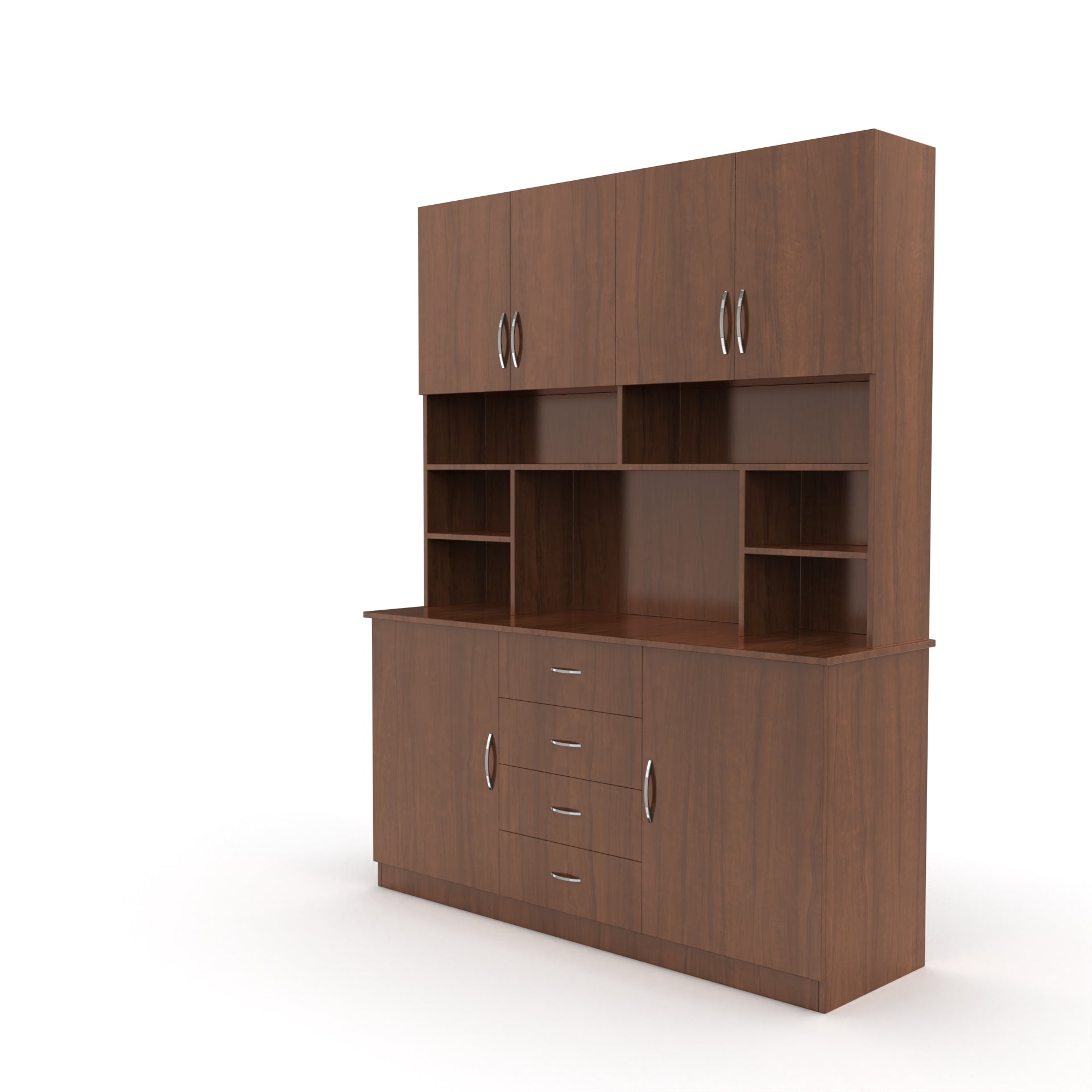 Liam Kitchen Crockery Cabinet - Brazilian walnut - Neehv Home