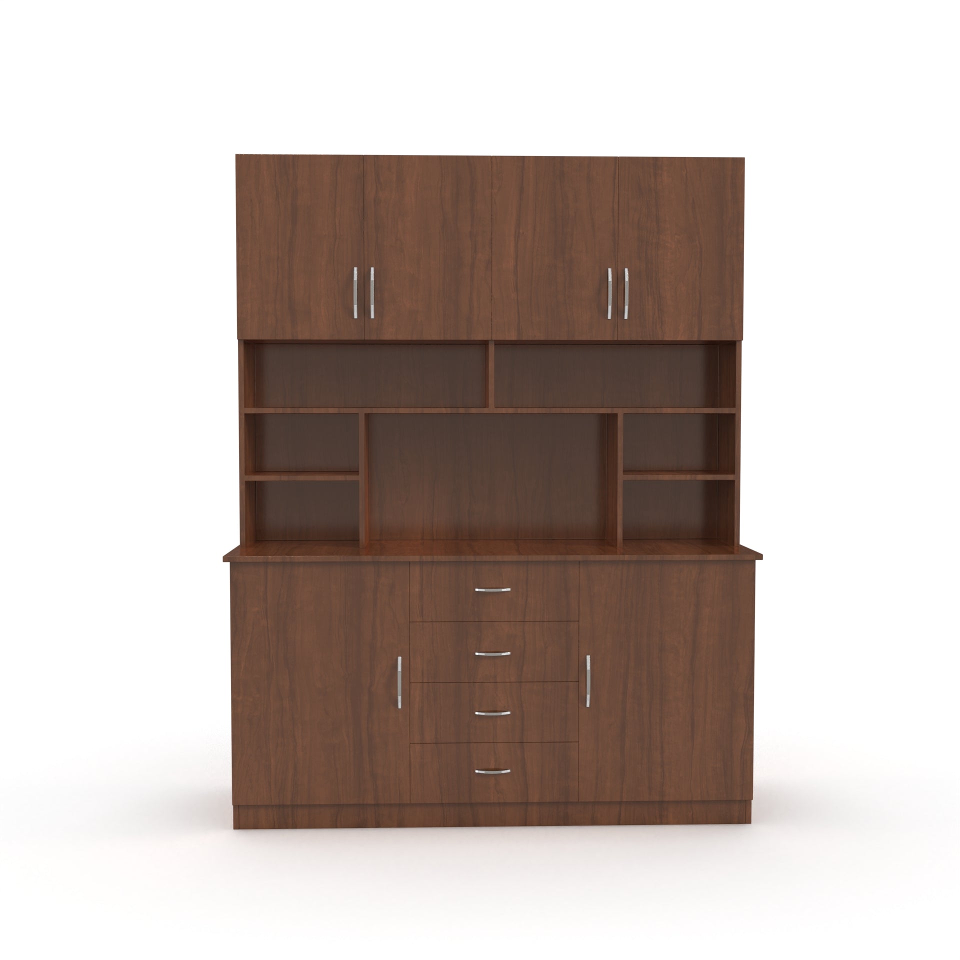 Liam Kitchen Crockery Cabinet - Brazilian walnut - Neehv Home