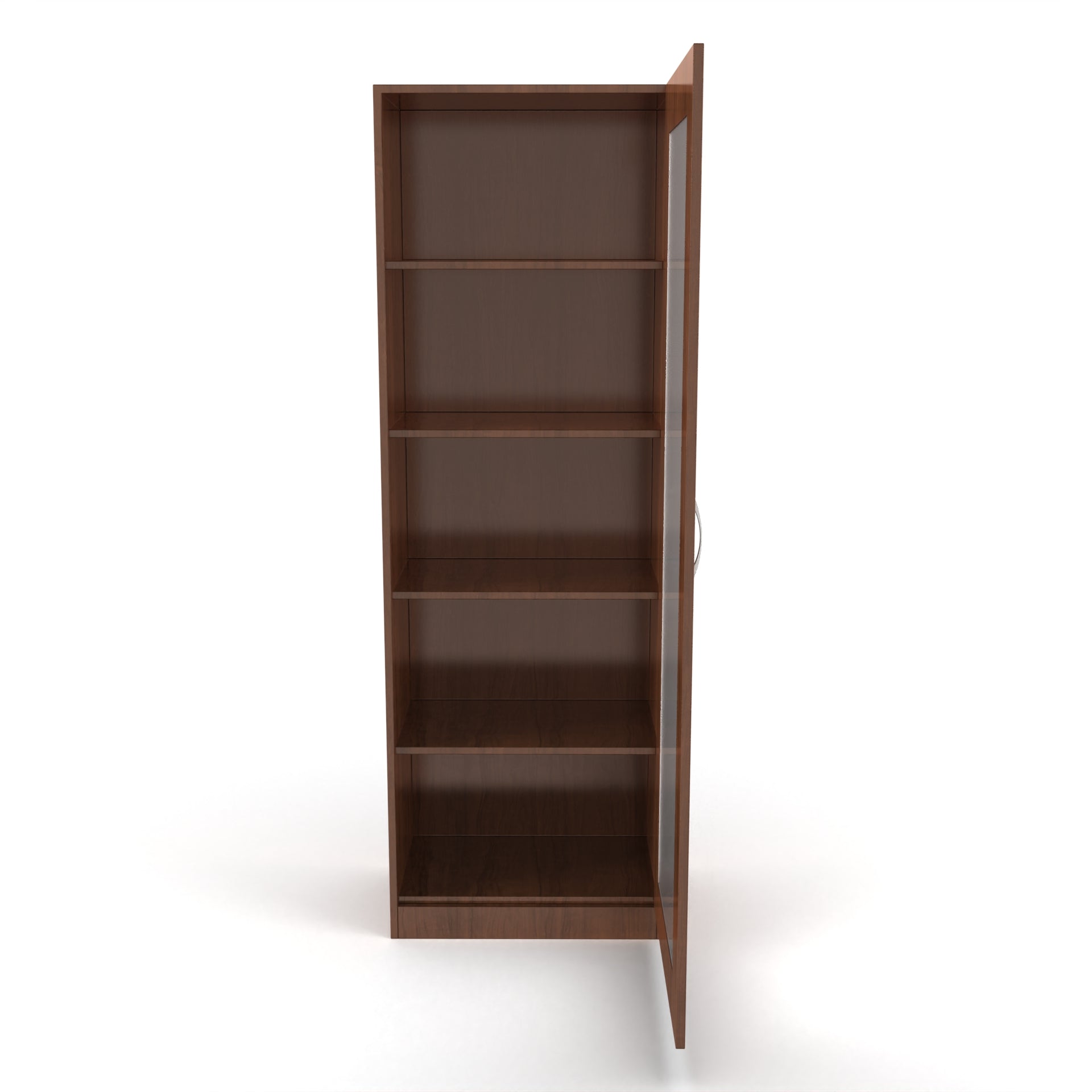 Rose Bookshelf with Door - Brazilian walnut - Neehv Home