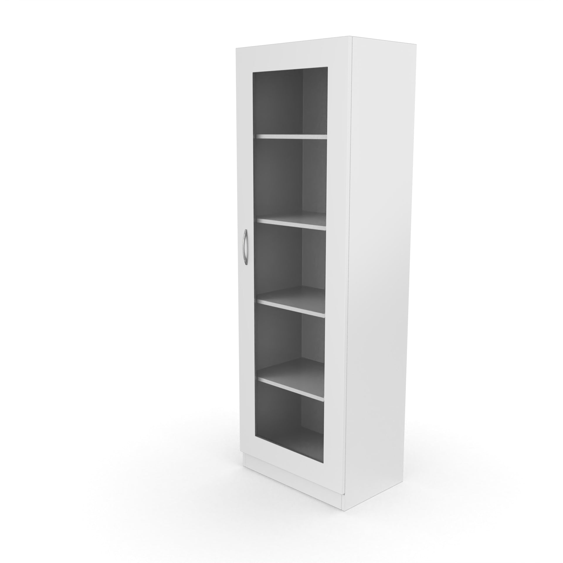 Rose Bookshelf with Door - Frosty white - Neehv Home