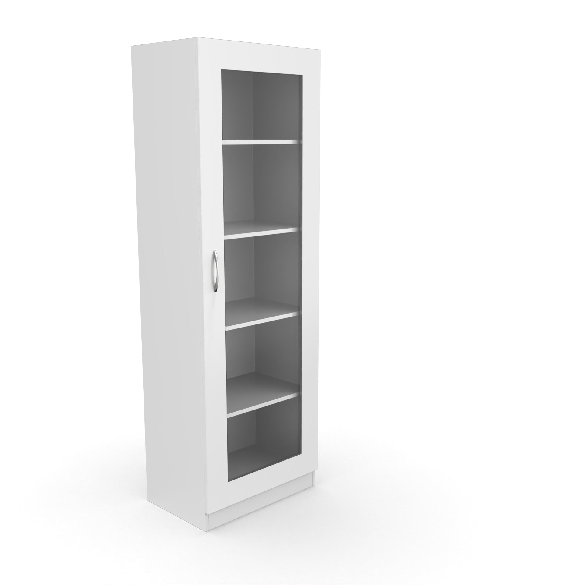 Rose Bookshelf with Door - Frosty white - Neehv Home