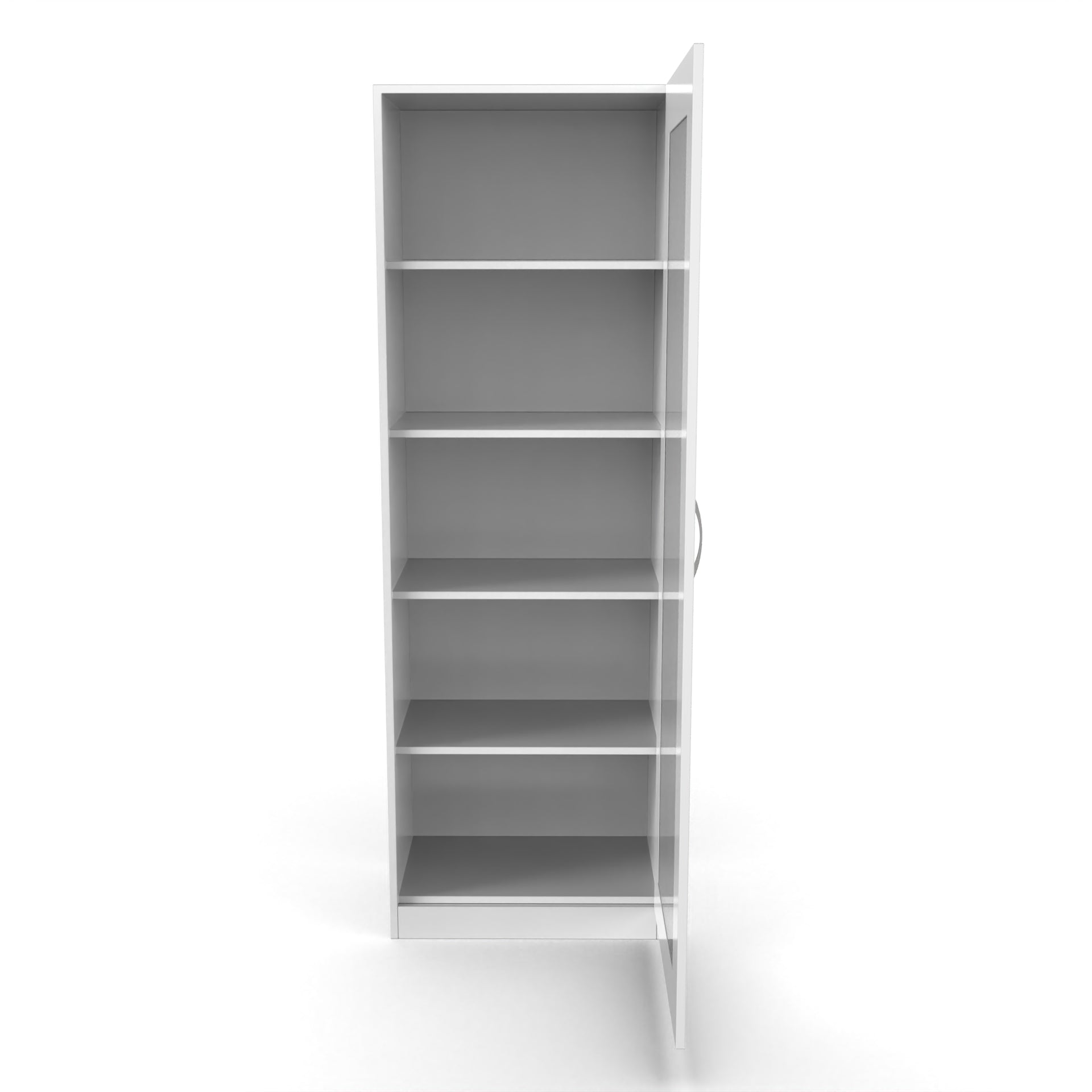 Rose Bookshelf with Door - Frosty white - Neehv Home