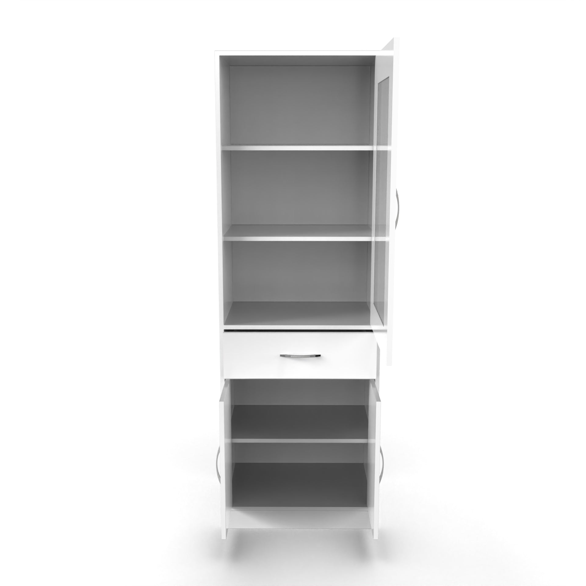 Finn Wooden Bookshelf - Frosty white - Neehv Home