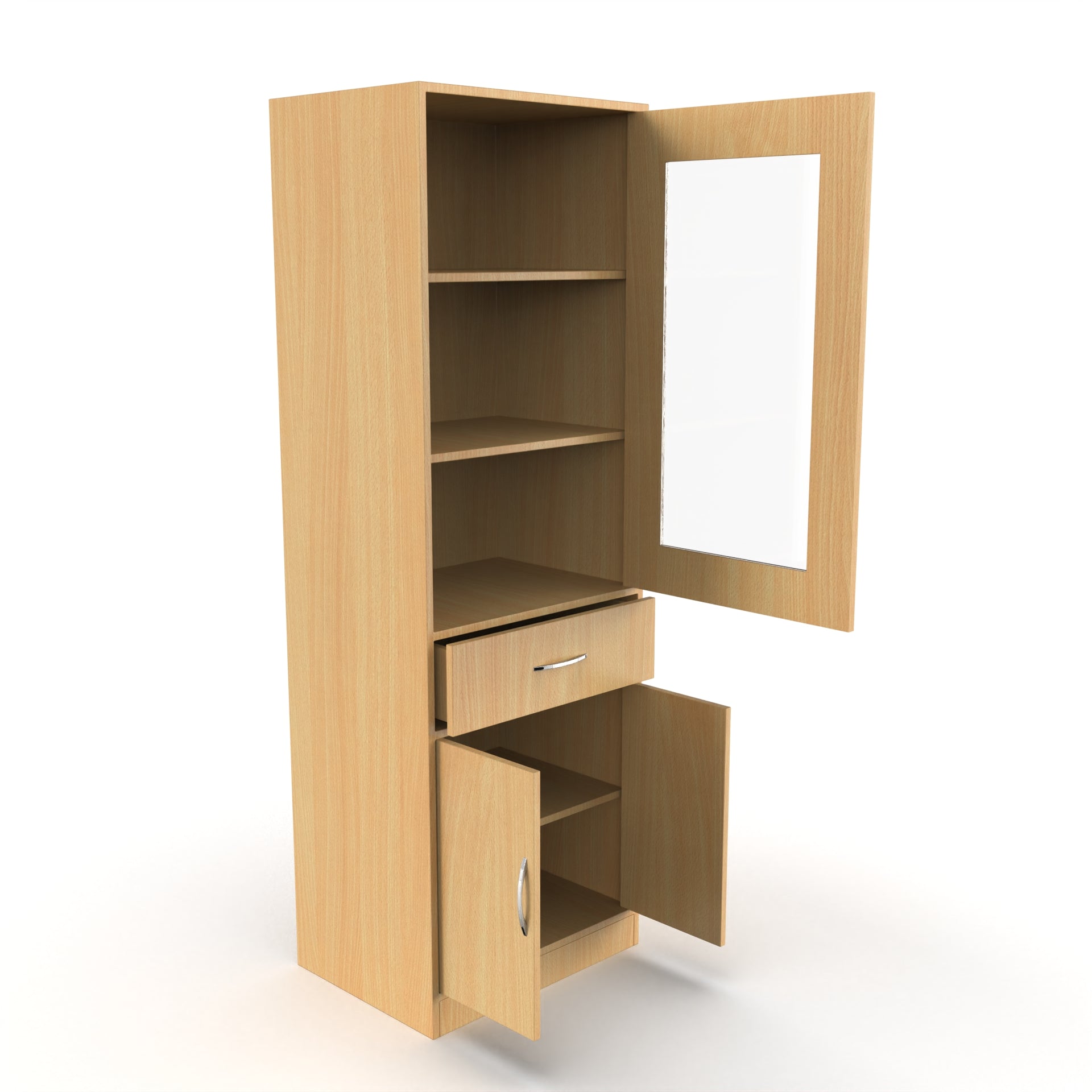 Finn Wooden Bookshelf - Bavarian beech - Neehv Home