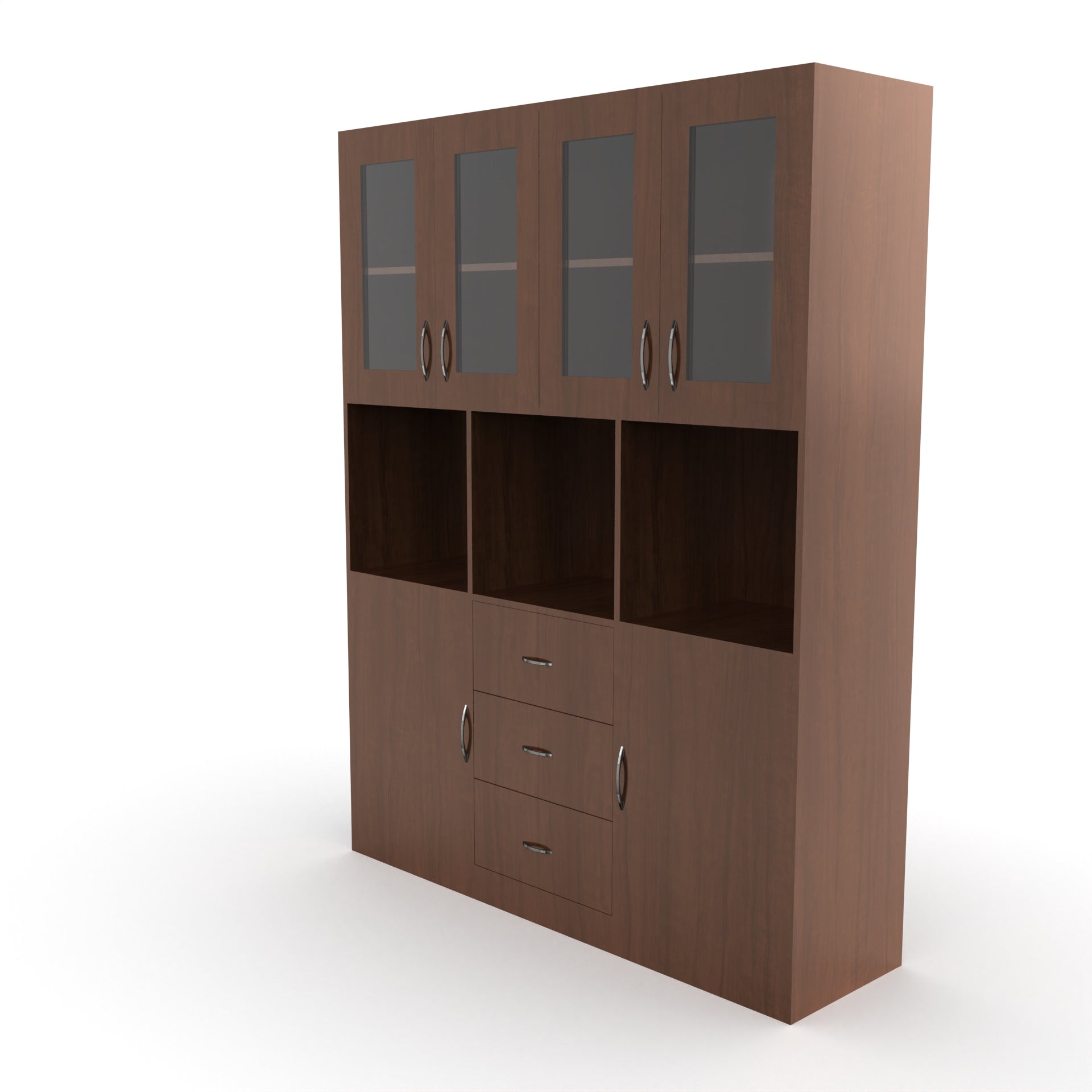 Nora Crockery Cabinet - Brazilian walnut - Neehv Home