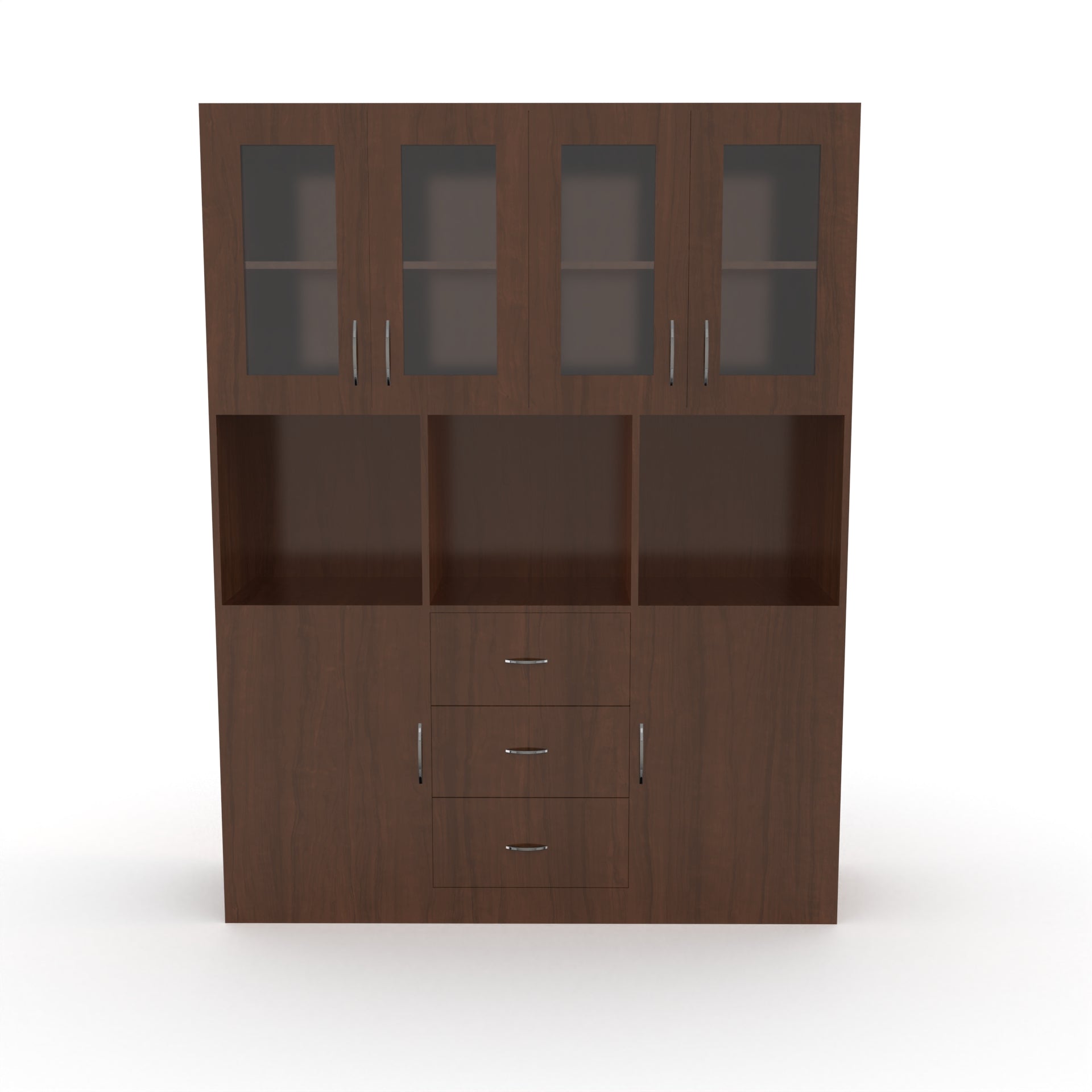 Nora Crockery Cabinet - Brazilian walnut - Neehv Home