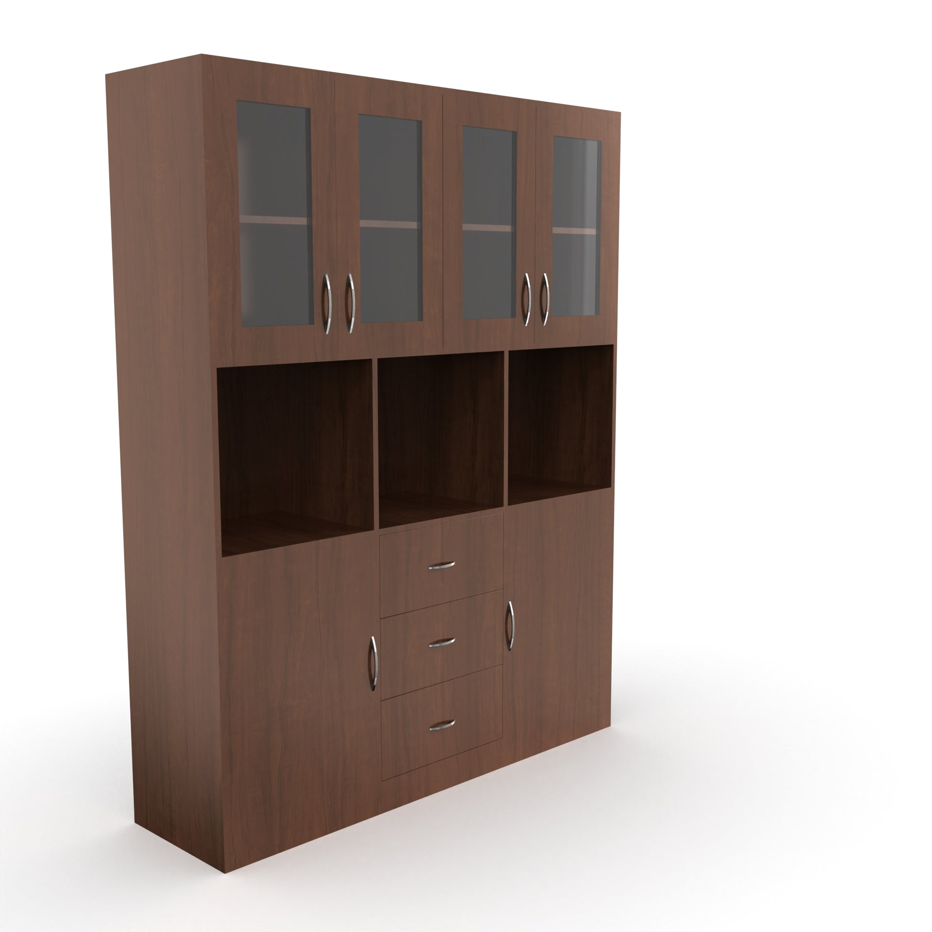 Nora Crockery Cabinet - Brazilian walnut - Neehv Home