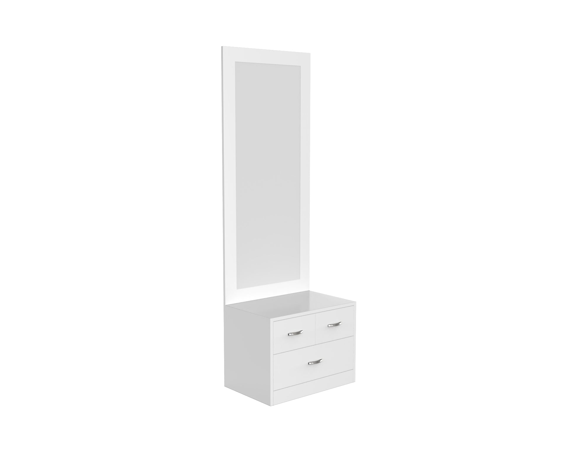 Camelia Wooden Dressing Table - Frosty white - Neehv Home