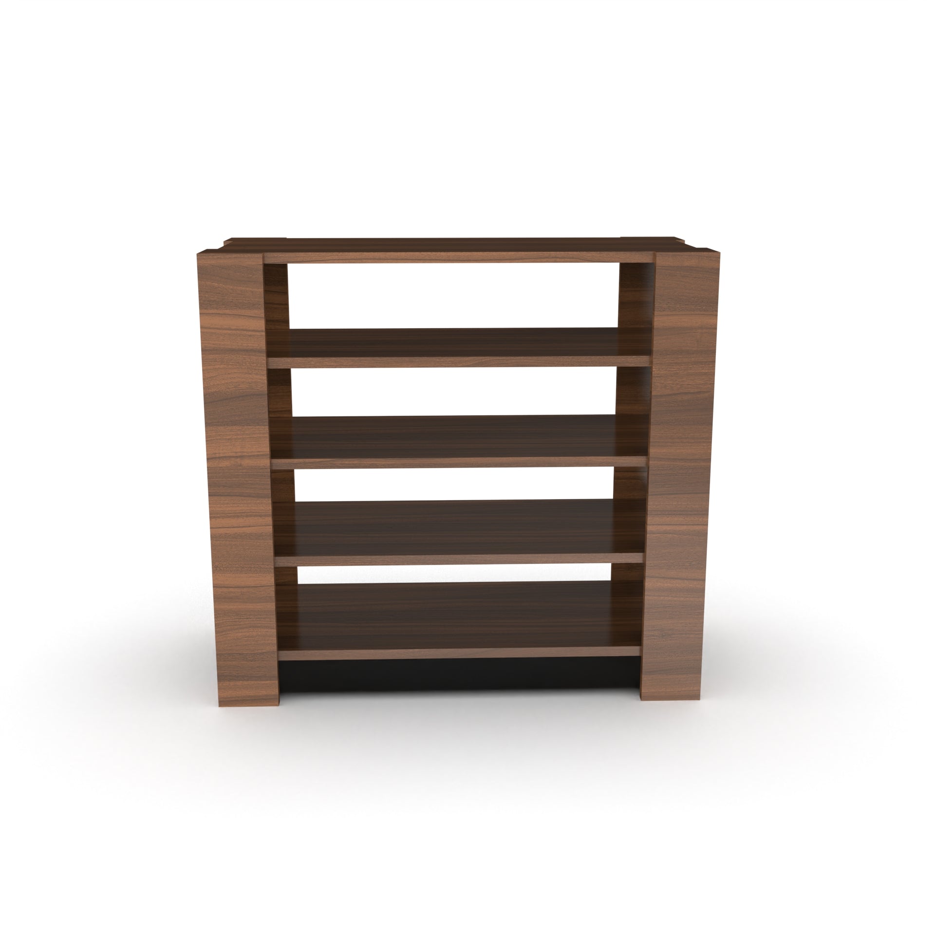 Lucid Shoe Rack - Classic Walnut | Neehv Home Furniture