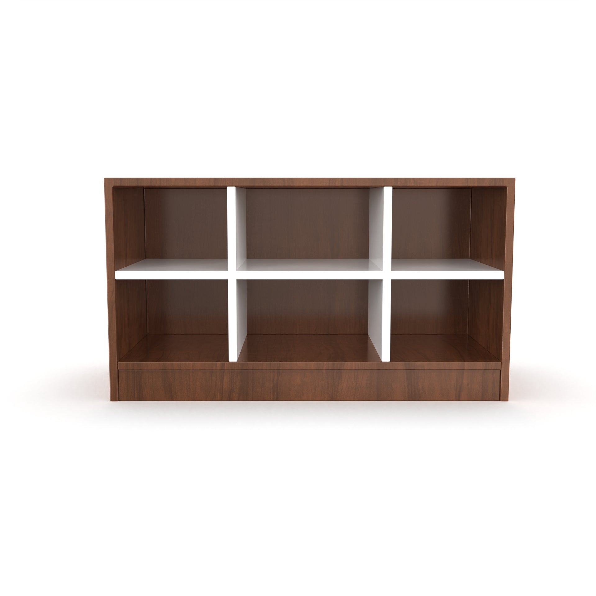 Index Shoe Rack - Brazilian walnut and Frosty white - Neehv Home