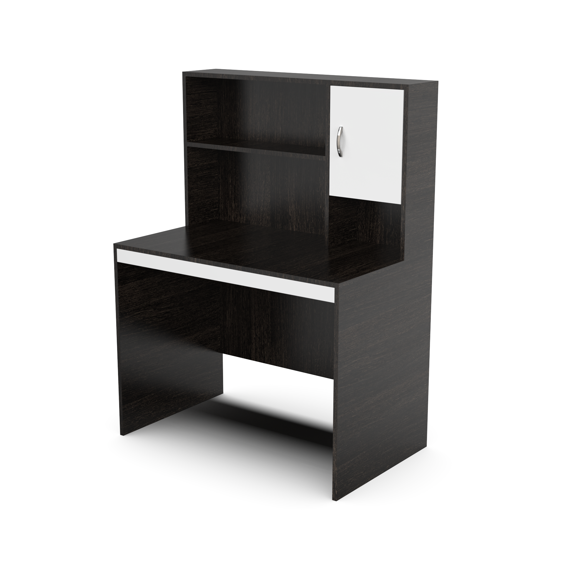 Study Table Wncc The Nector Study Table with Storage - Wenge and Frosty White | Neehv ...