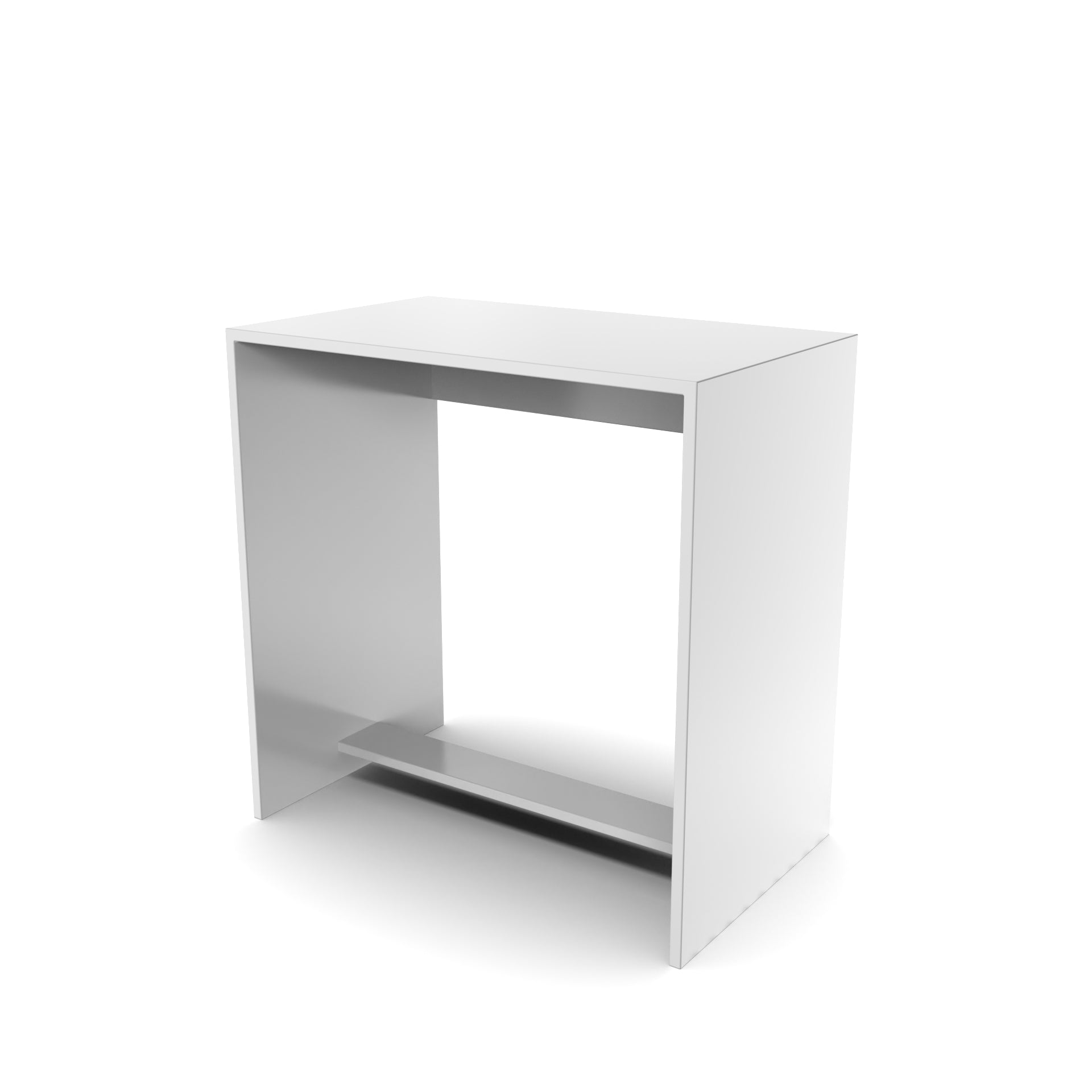 Nova Study Table - Frosty White - Neehv Home