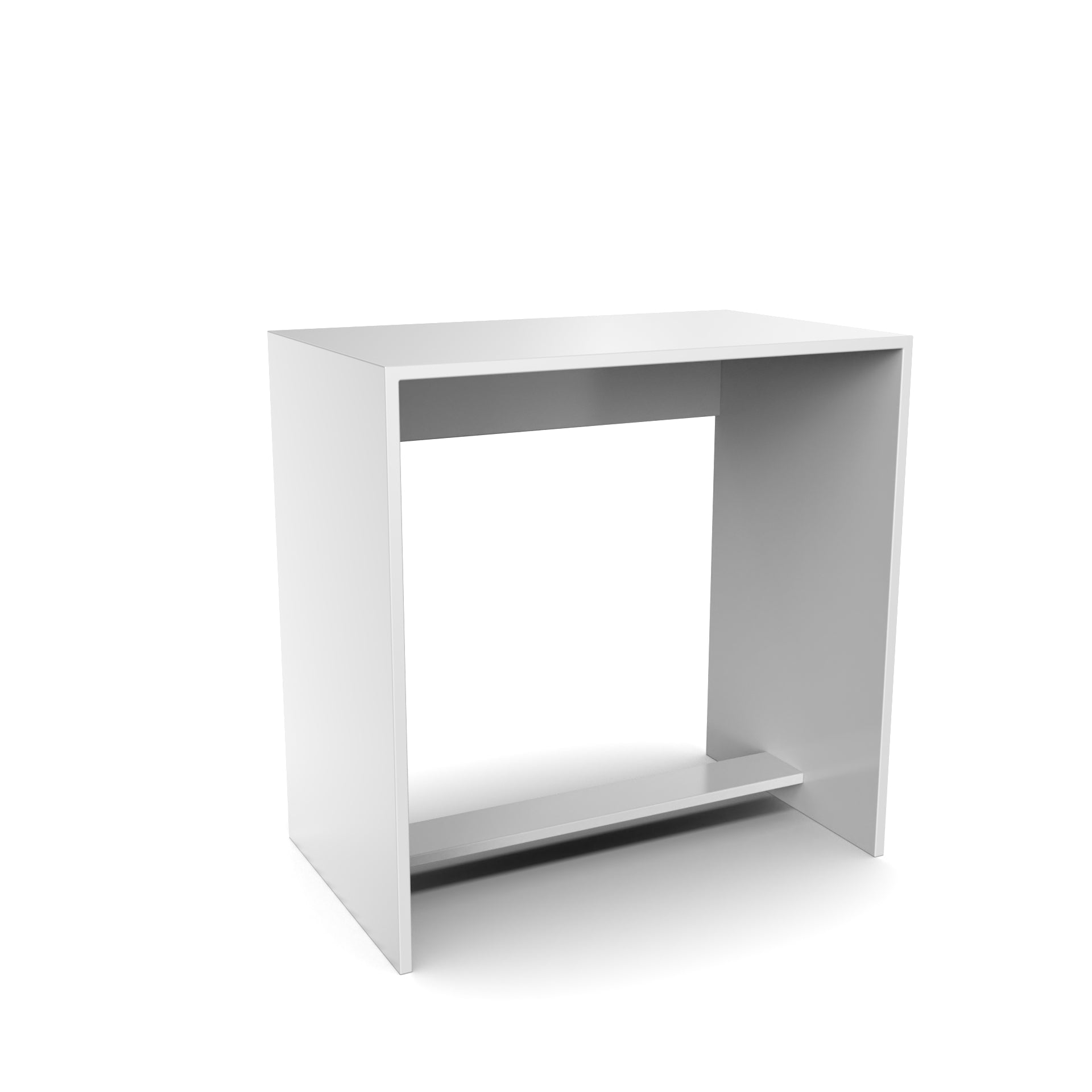 Nova Study Table - Frosty White - Neehv Home