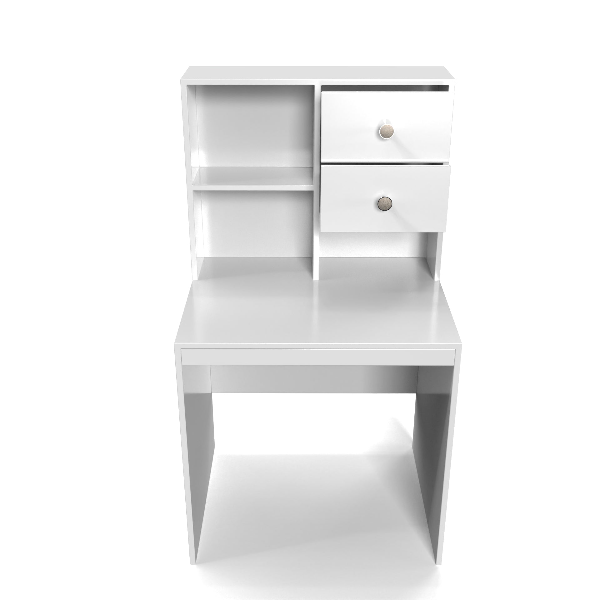 Allen StudyTable with Storage - Frosty White | Neehv Home Furniture