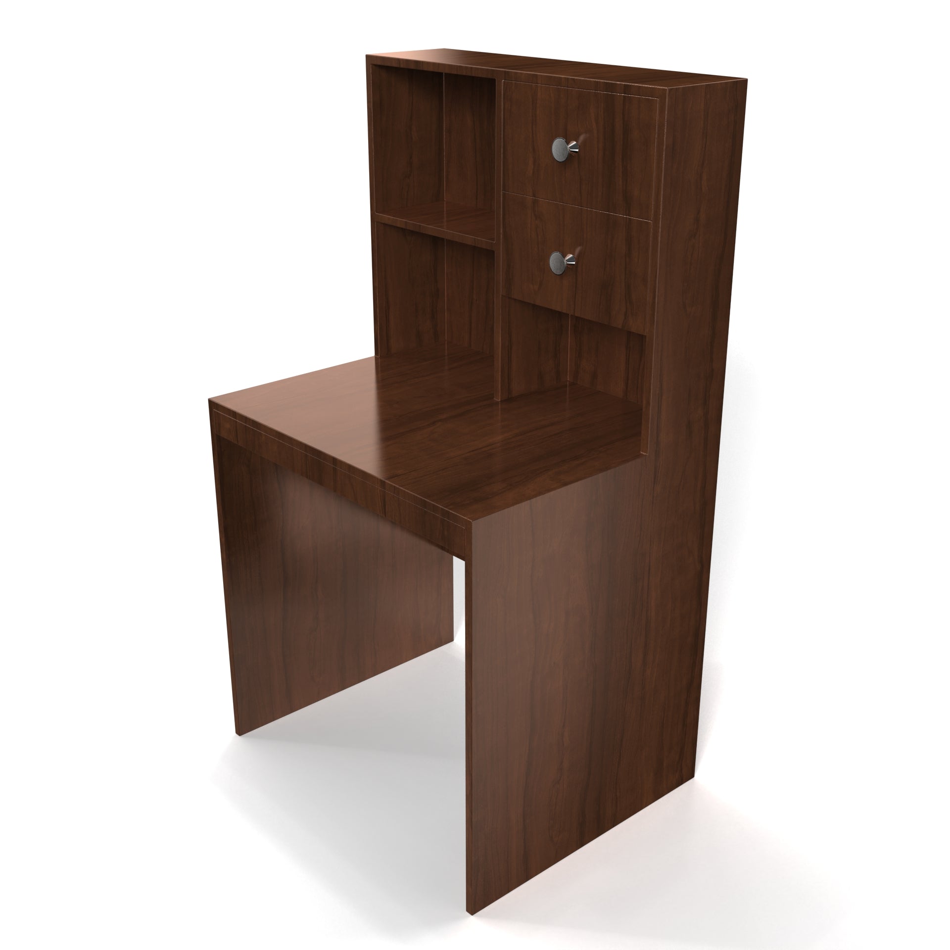 Allen StudyTable with Storage - Brazilian Walnut - Neehv Home