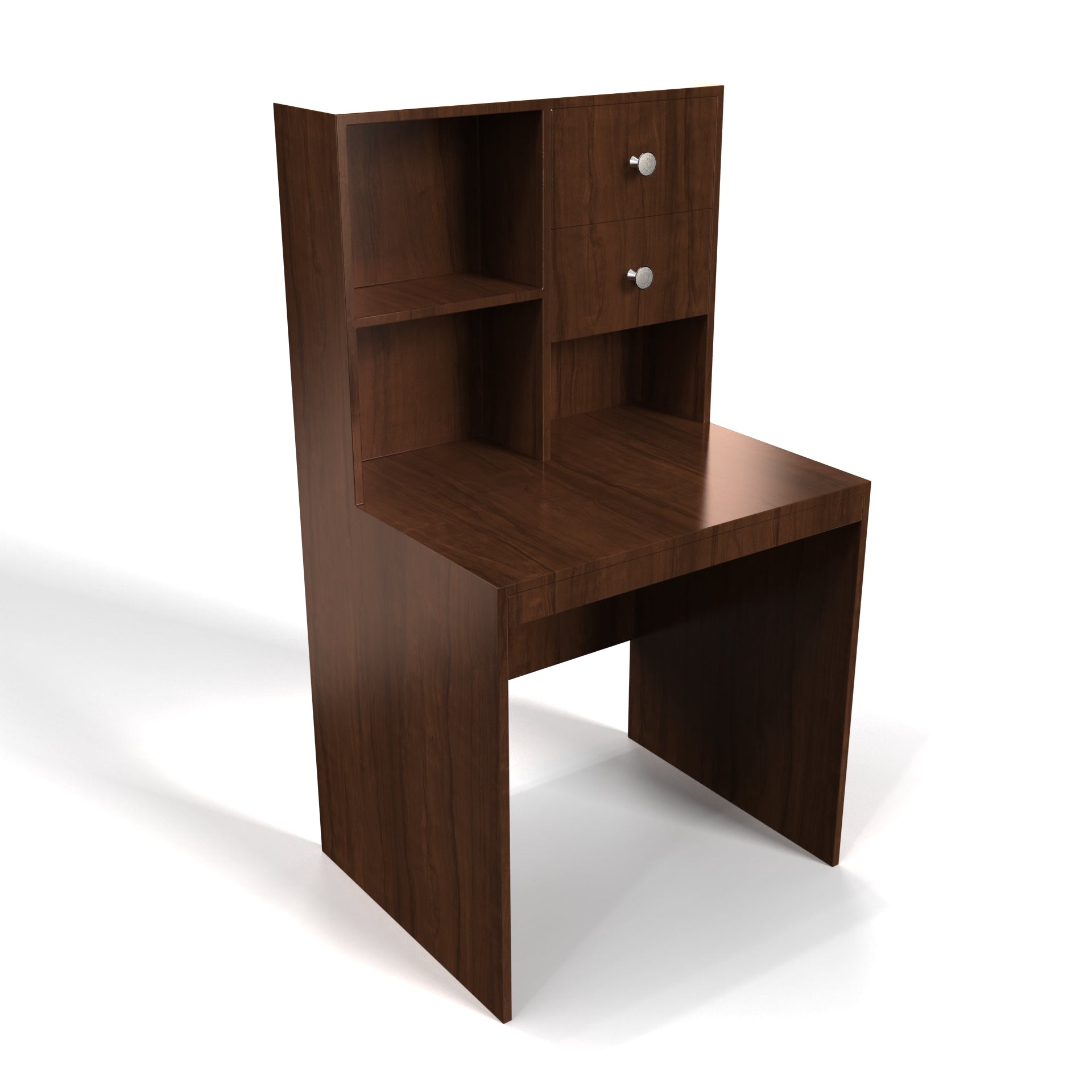 Allen StudyTable with Storage - Brazilian Walnut - Neehv Home