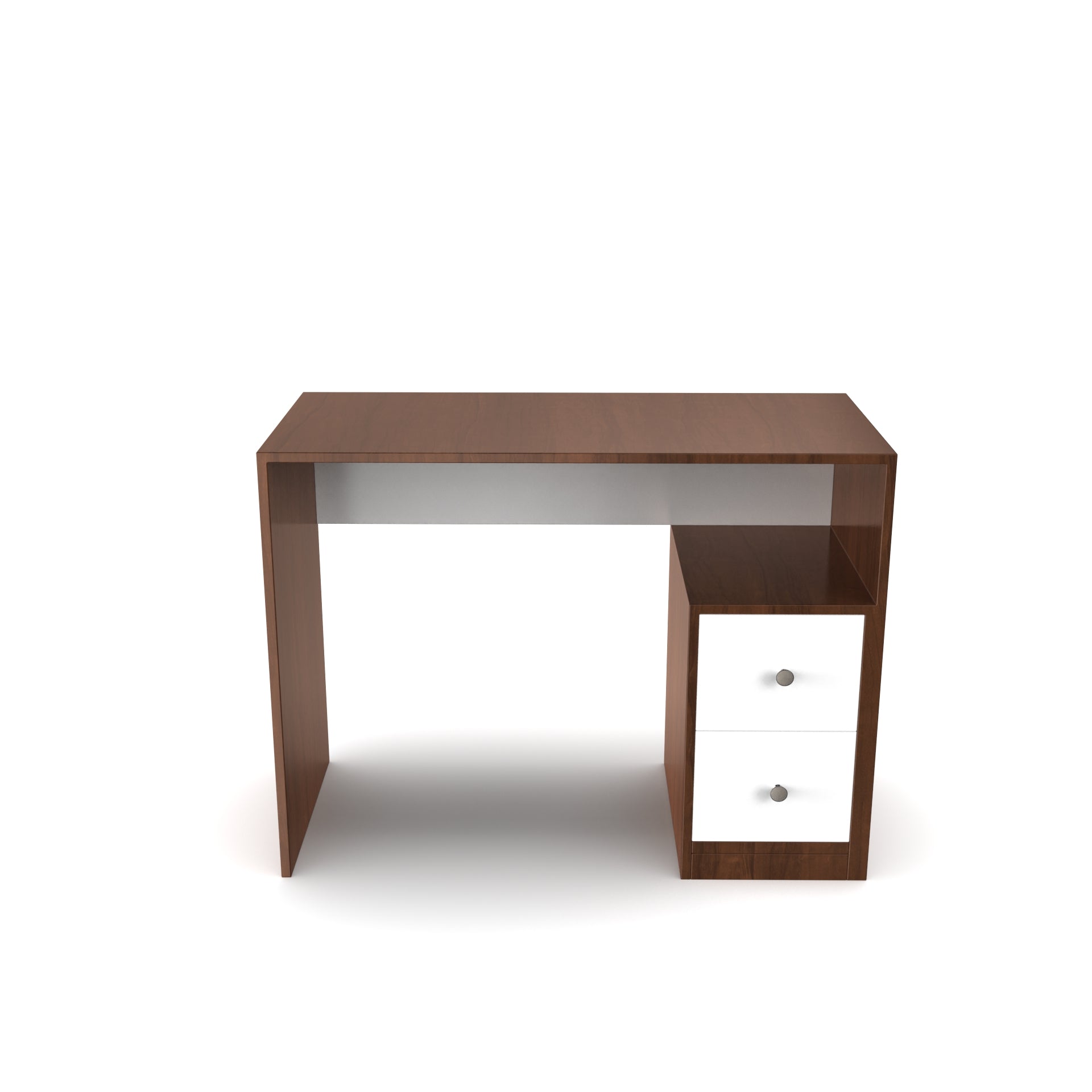 The Excel Grande - Brazilian Walnut and Frosty White - Neehv Home