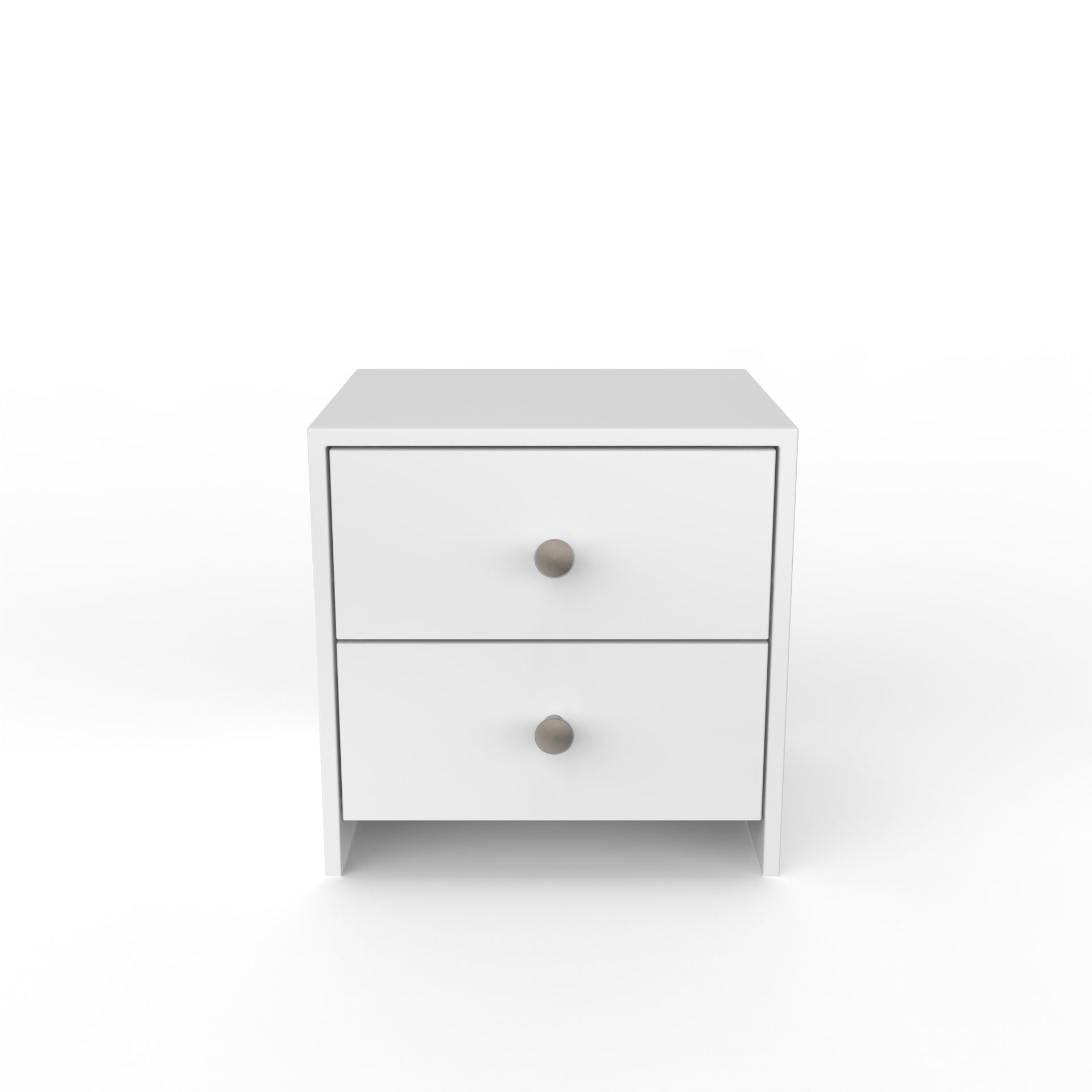 Jackson Bedside Table - Frosty White - Neehv Home