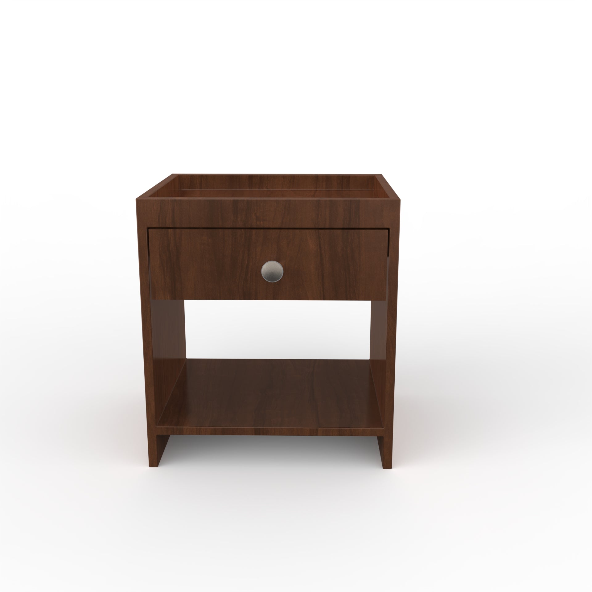 Aiden Side Table with Drawer  - Brazilian Walnut - Neehv Home