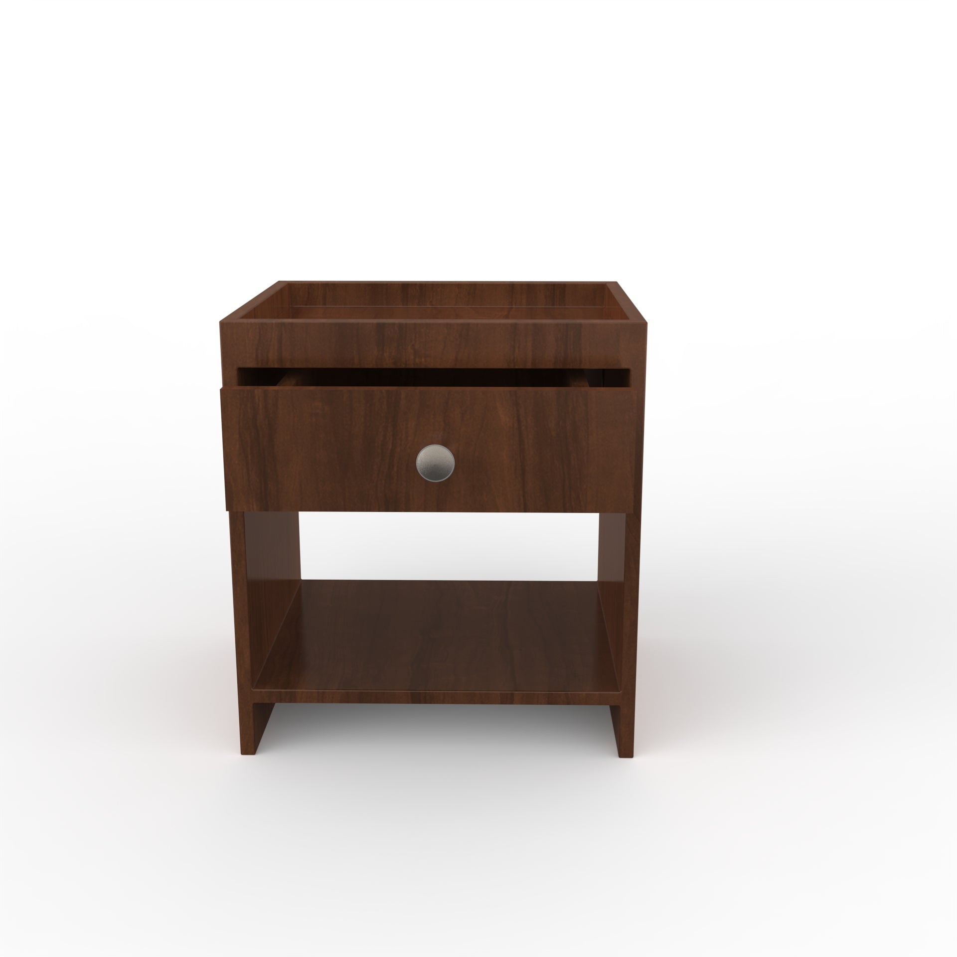 Aiden Side Table with Drawer  - Brazilian Walnut - Neehv Home